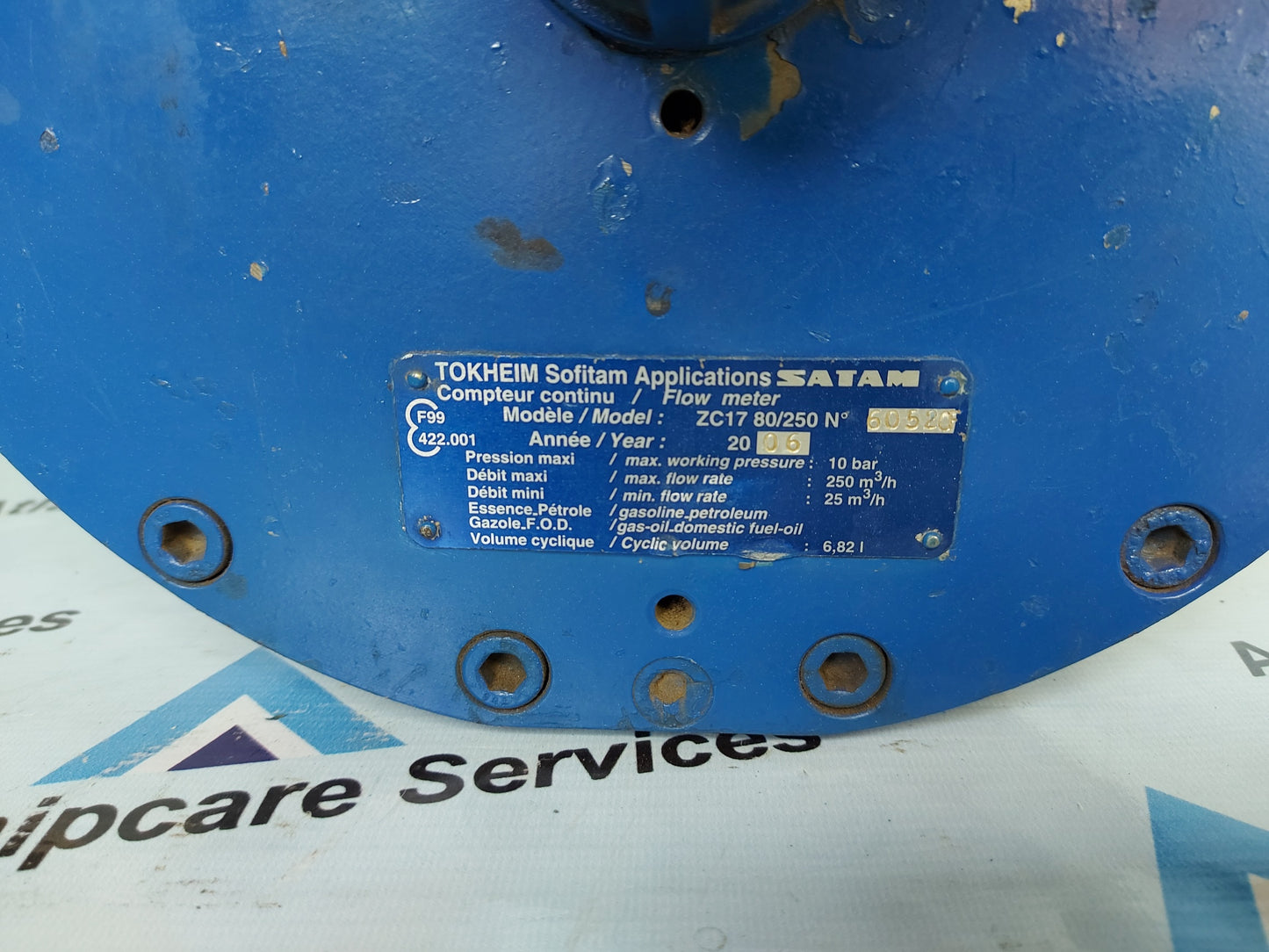 SATAM ZC17 80/250 FLOW METER