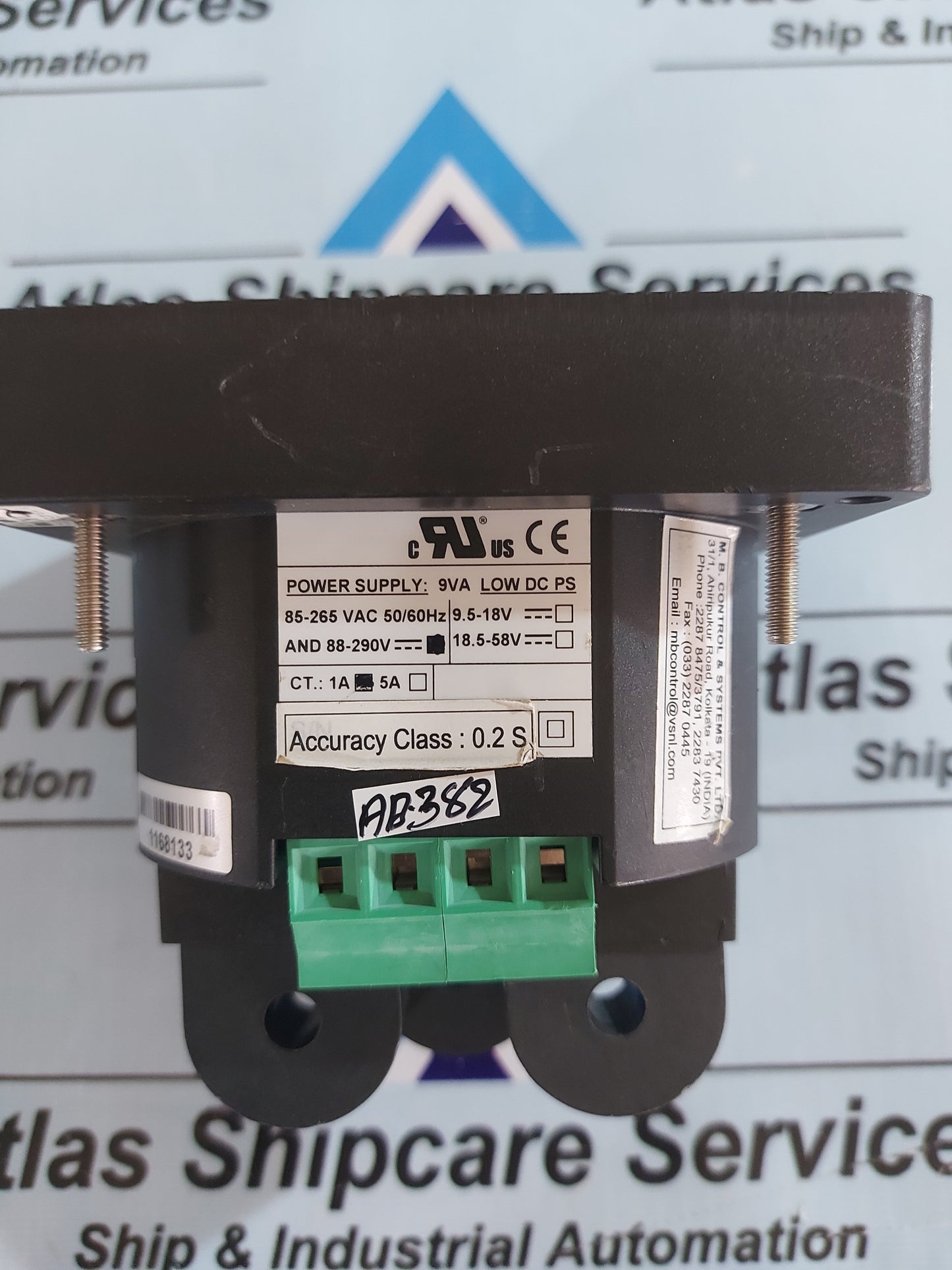 SATEC PM130EH PLUS MULTI-FUNCTION 3-PHASE POWER METER