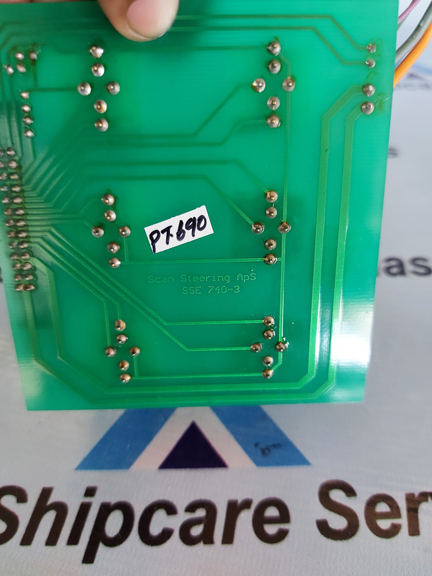 SCAN STEERING APS SSE 740-3 PCB CARD
