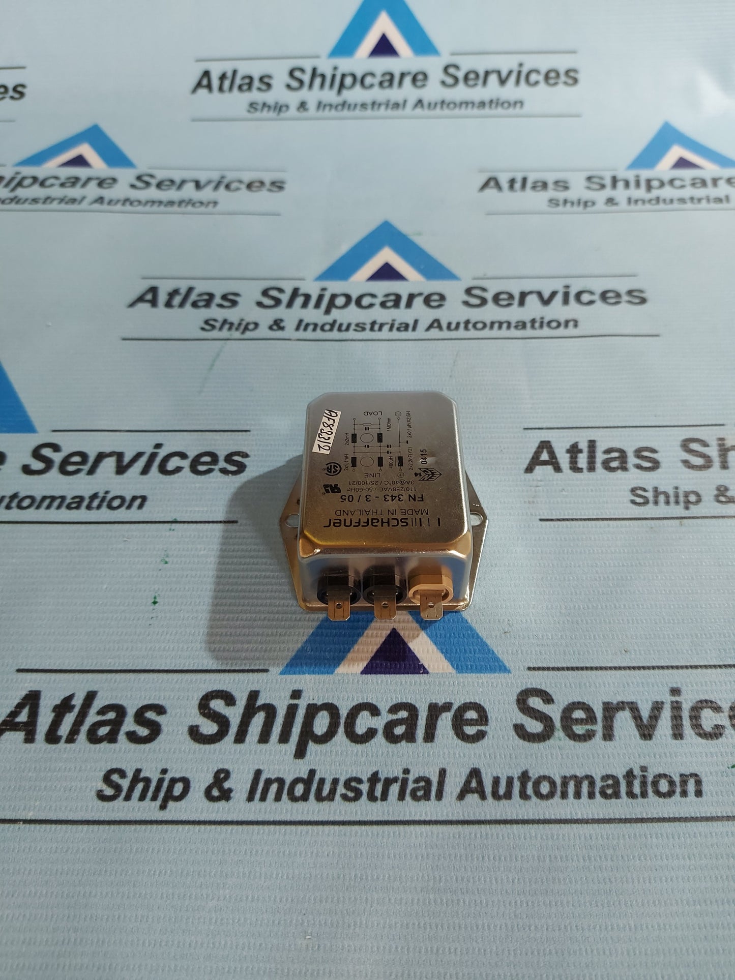 SCHAFFNER FN 343-3/05 POWER LINE FILTER