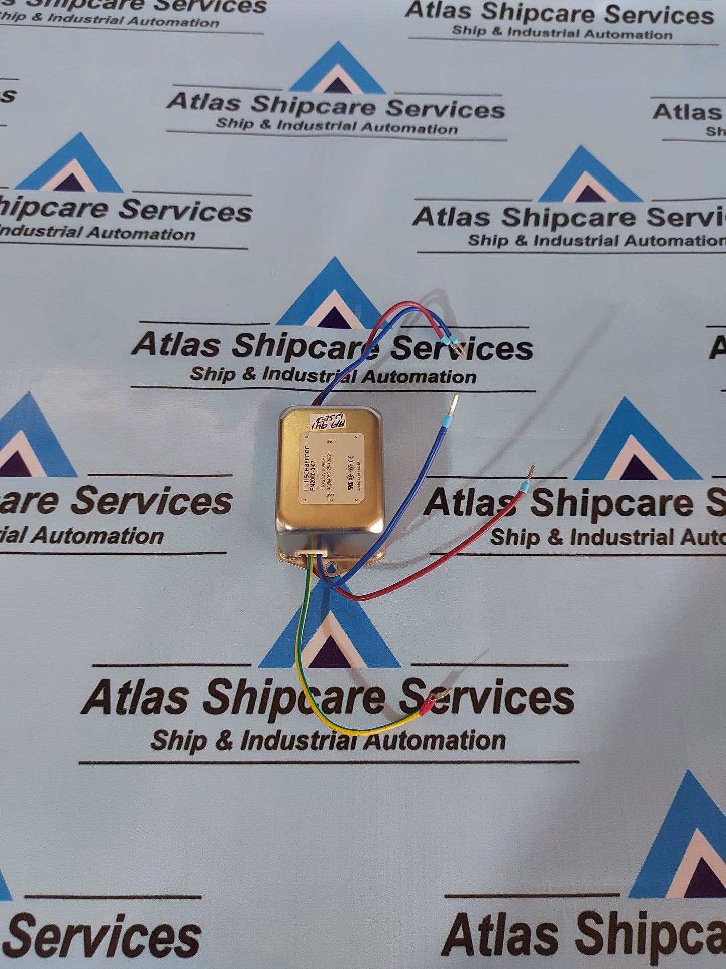 SCHAFFNER FN2080-3-07 EMI POWER LINE FILTER 110/250V 50/60Hz