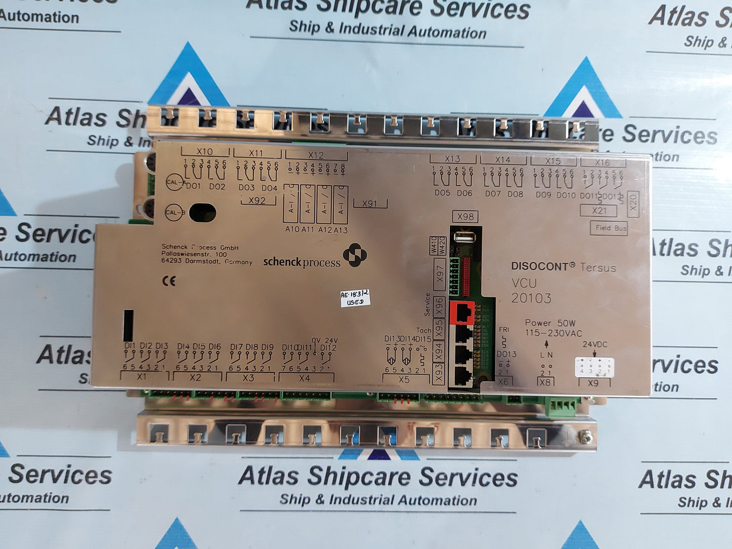 SCHENCK PROCESS DISOCONT TERSUS VCU 20103 CENTRAL CONTROL UNIT