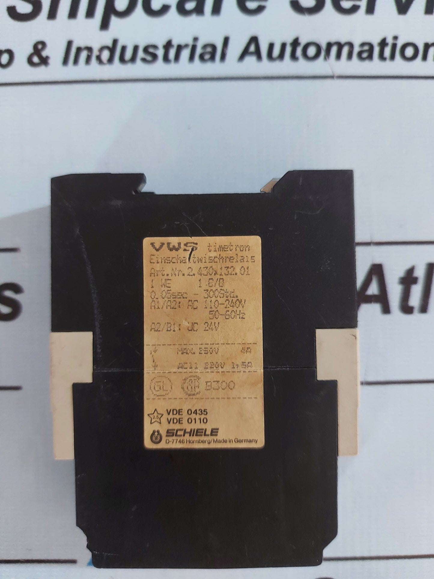 SCHIELE VWS TIMETRON 2.430.132.01 ON SINGLE PULS TIMER