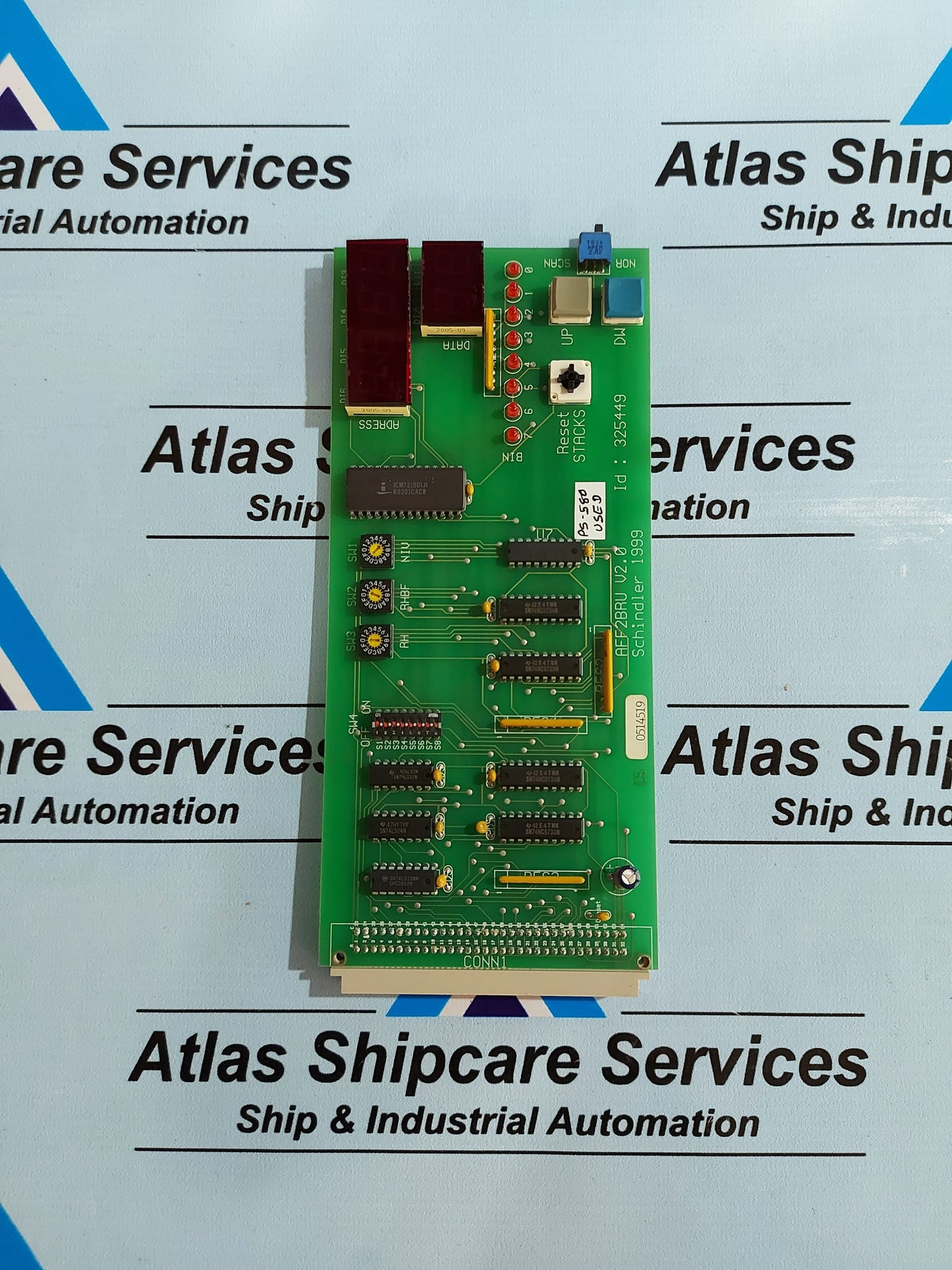 SCHINDLER AFF2BRU V2.0 PCB CARD