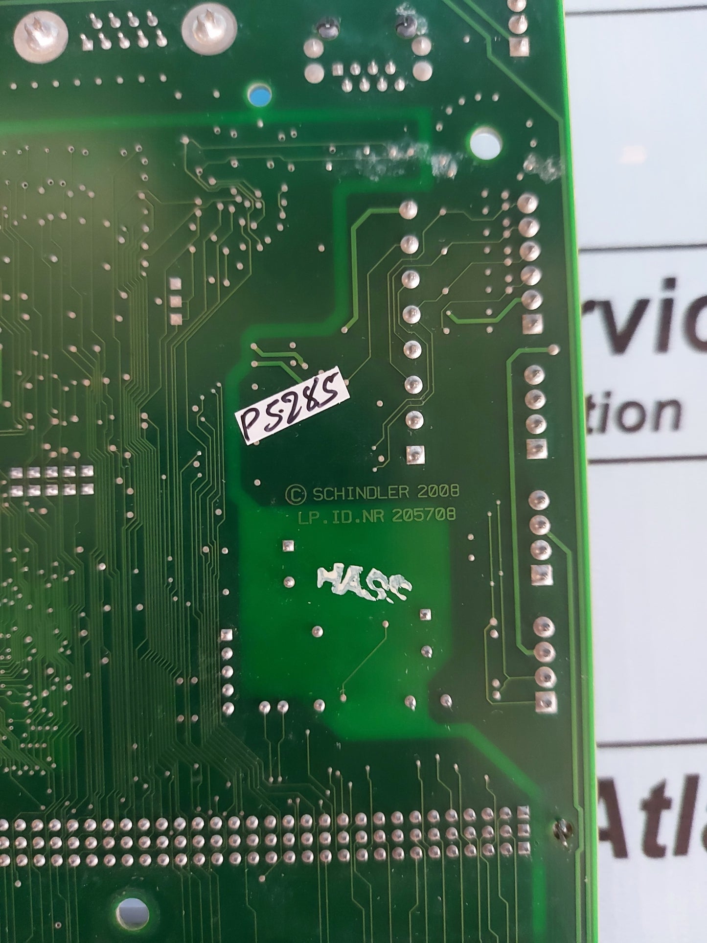 SCHINDLER ASIXA 33.QF 594217 ELEVATOR PCB BOARD