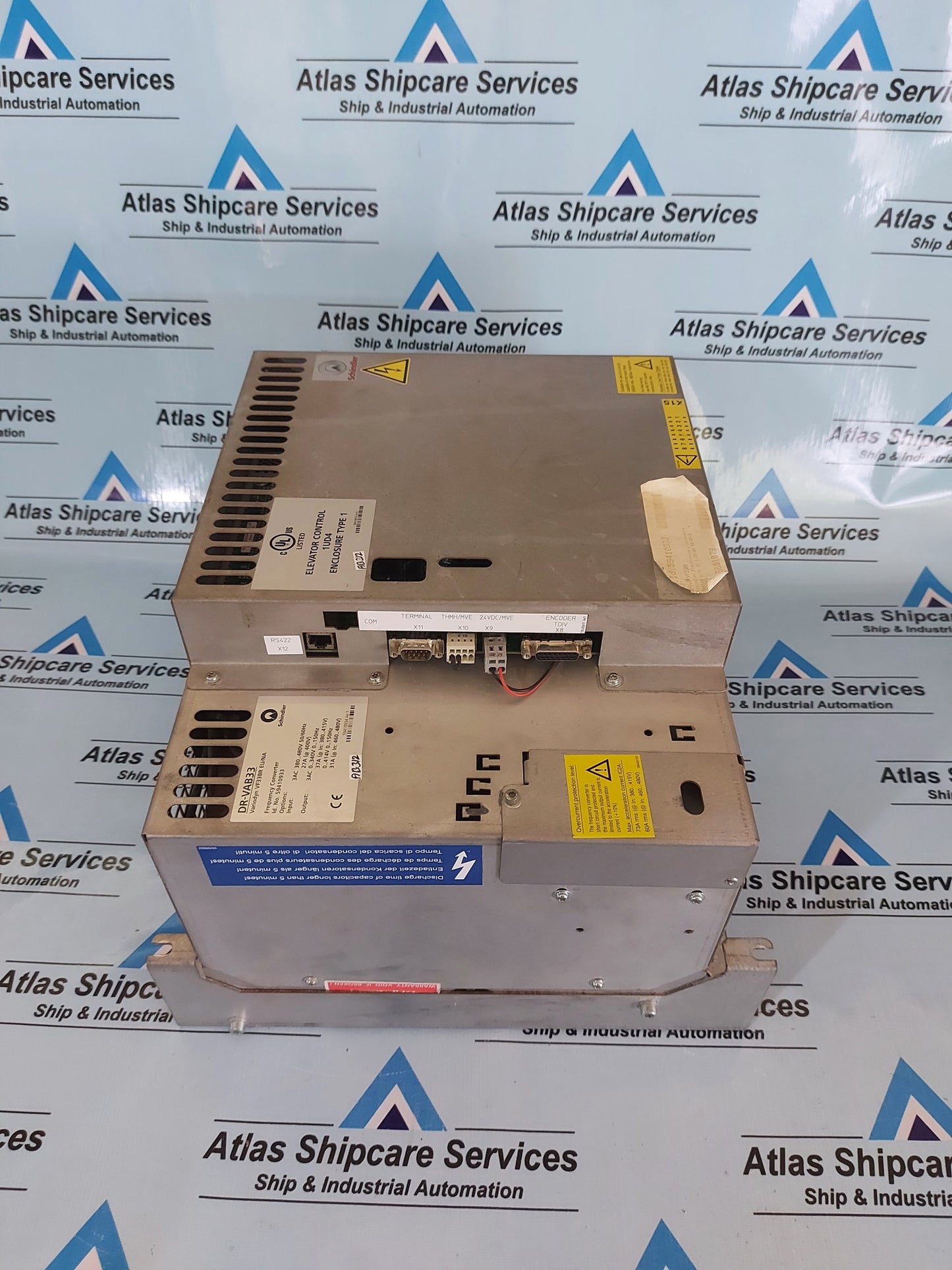 SCHINDLER FREQUENCY CONVERTER DR-VAB33 ID.NO 59410933