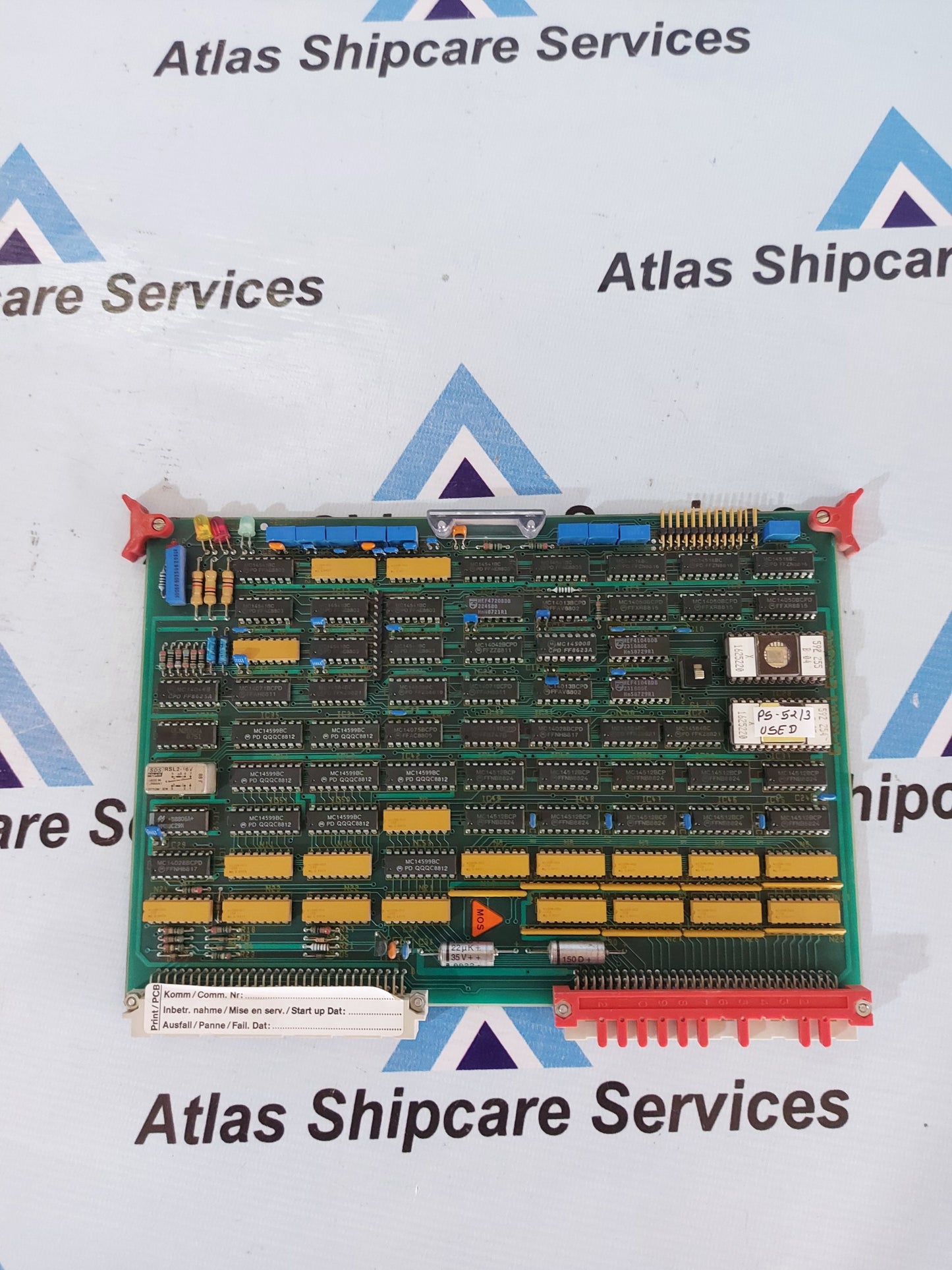 SCHINDLER PE 280.MA 449 843 ELEVATOR CONTROL BOARD