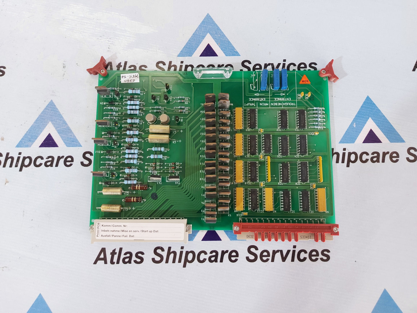 SCHINDLER WVV 31.MB 444241 ELEVATOR CONTROL BOARD
