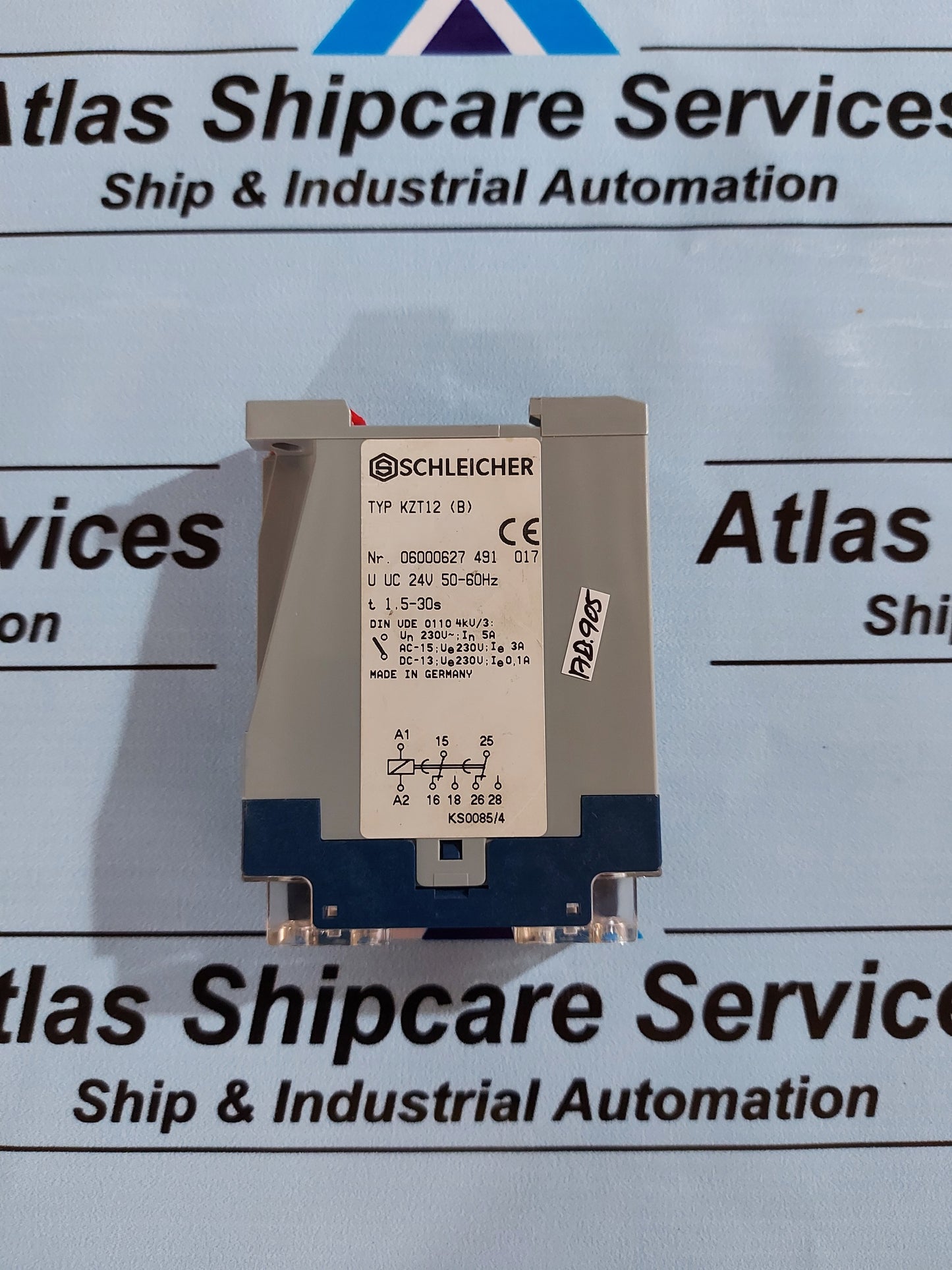SCHLEICHER KZT12 TIME RELAY 1.5 - 30s