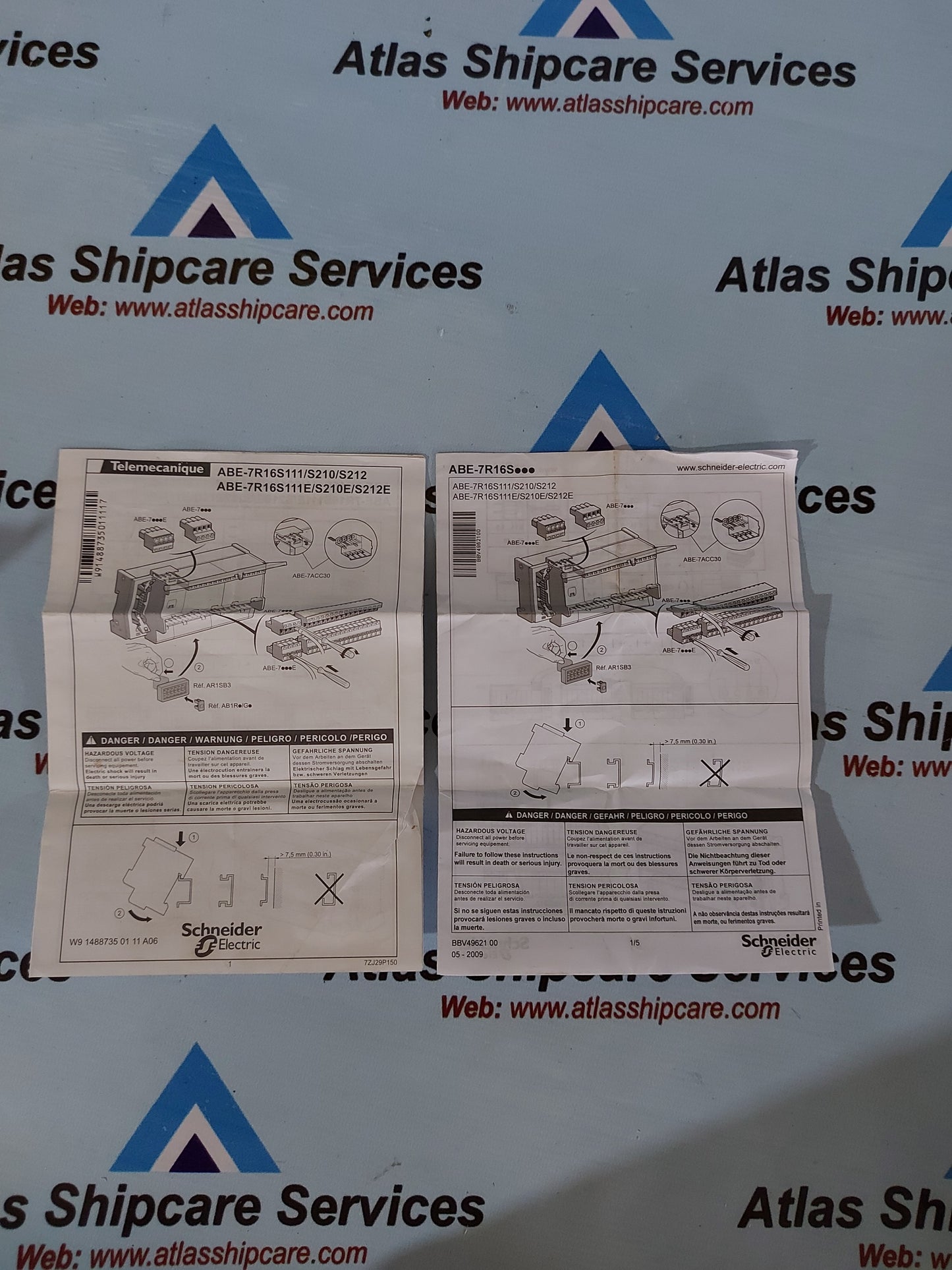 SCHNEIDER ABE7R16S212 SUB-BASE-SOLDERED ELECTROMECHANICAL RELAY