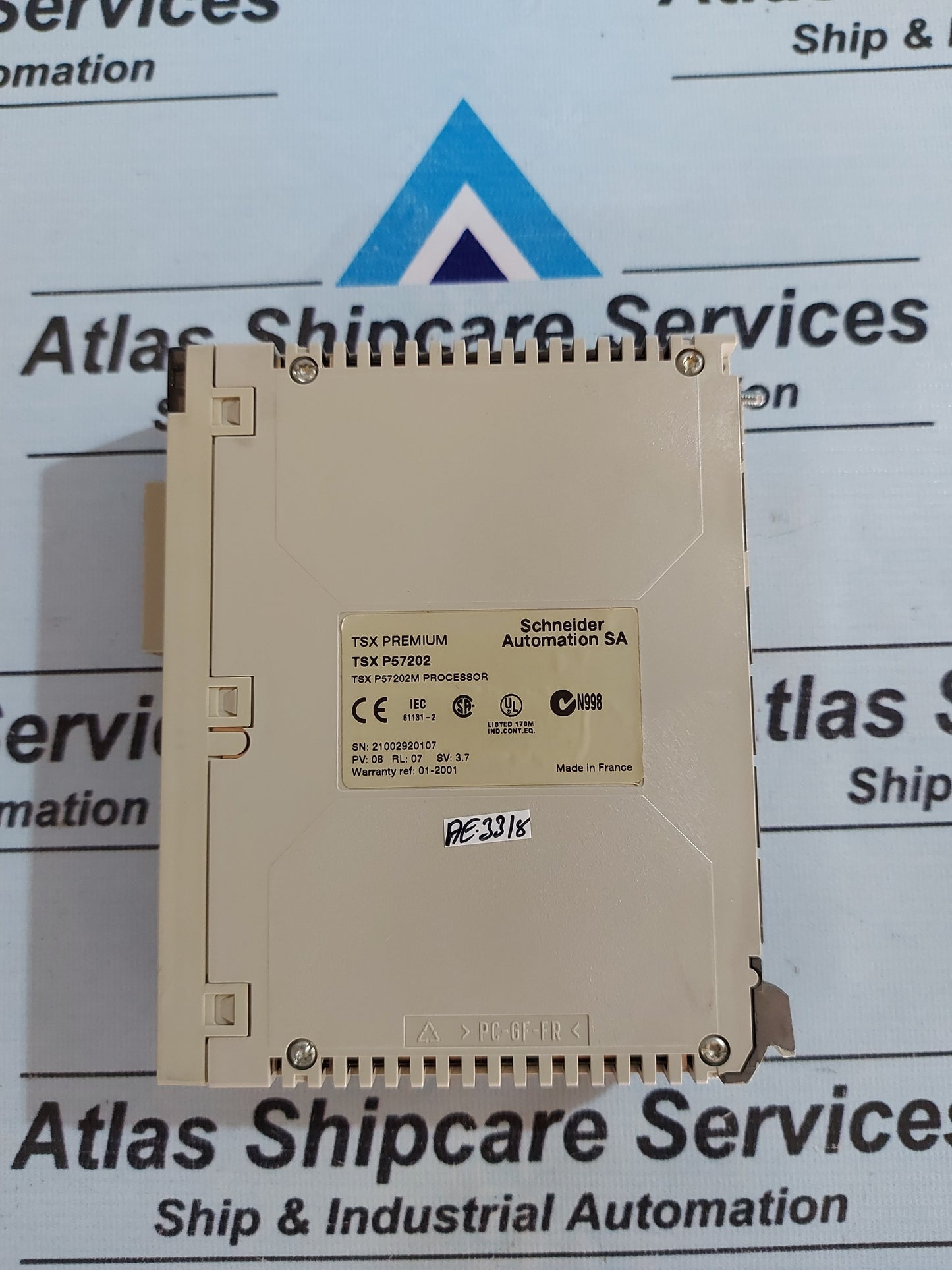 SCHNEIDER AUTOMATION TSX PREMIUM TSX P57202M PROCESSOR MODULE