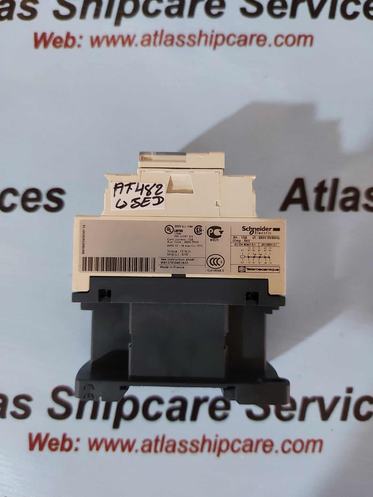 SCHNEIDER ELECTRIC CAD 32 CONTROL RELAY