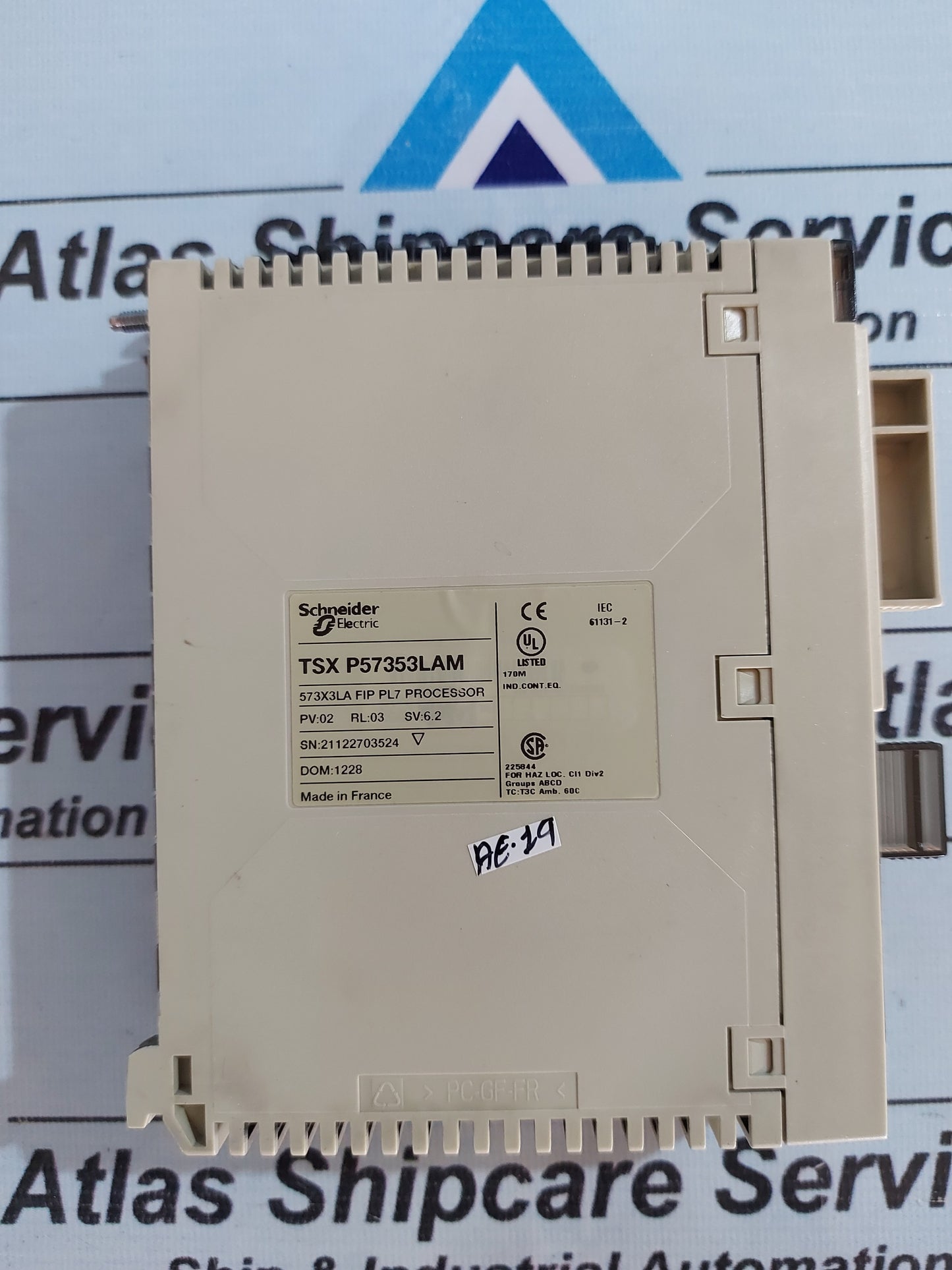 SCHNEIDER ELECTRIC TSX P57353LAM 573X3LA FIP PL7 PROCESSOR