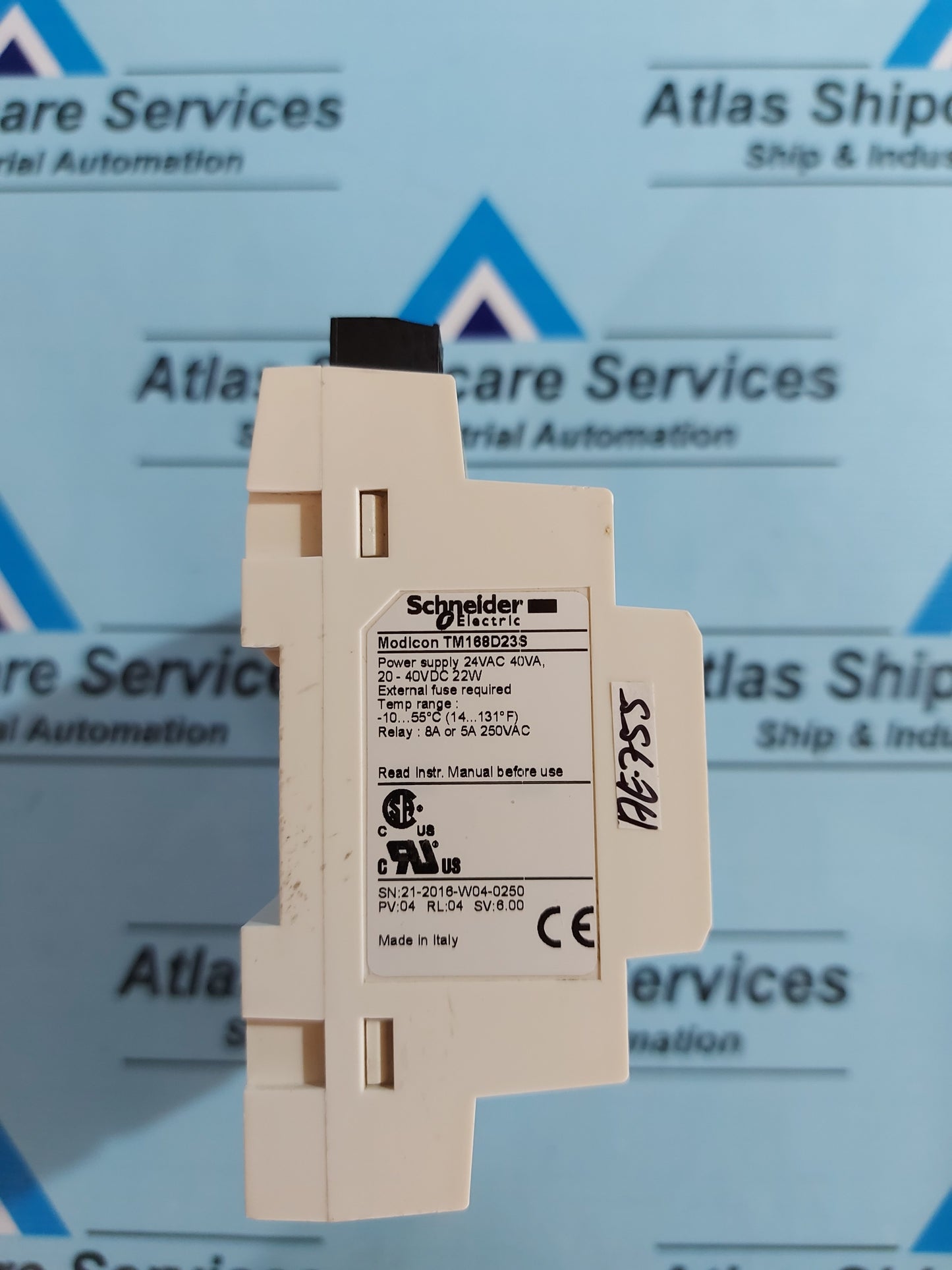SCHNEIDER MODICON TM168D23S DISPLAY POWER SUPPLY 24VAC