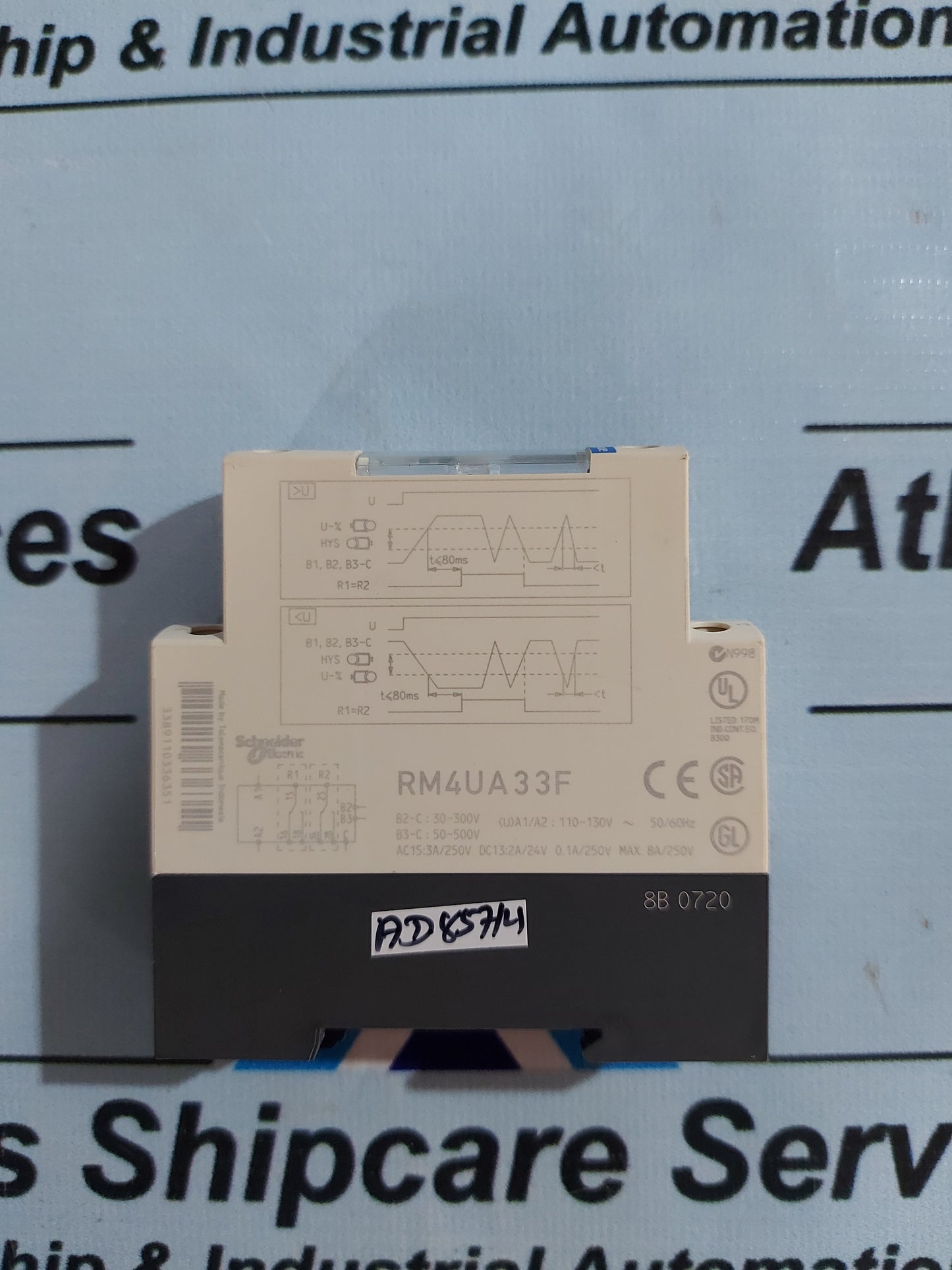 SCHNEIDER RM4UA33F VOLTAGE MEASUREMENT RELAY
