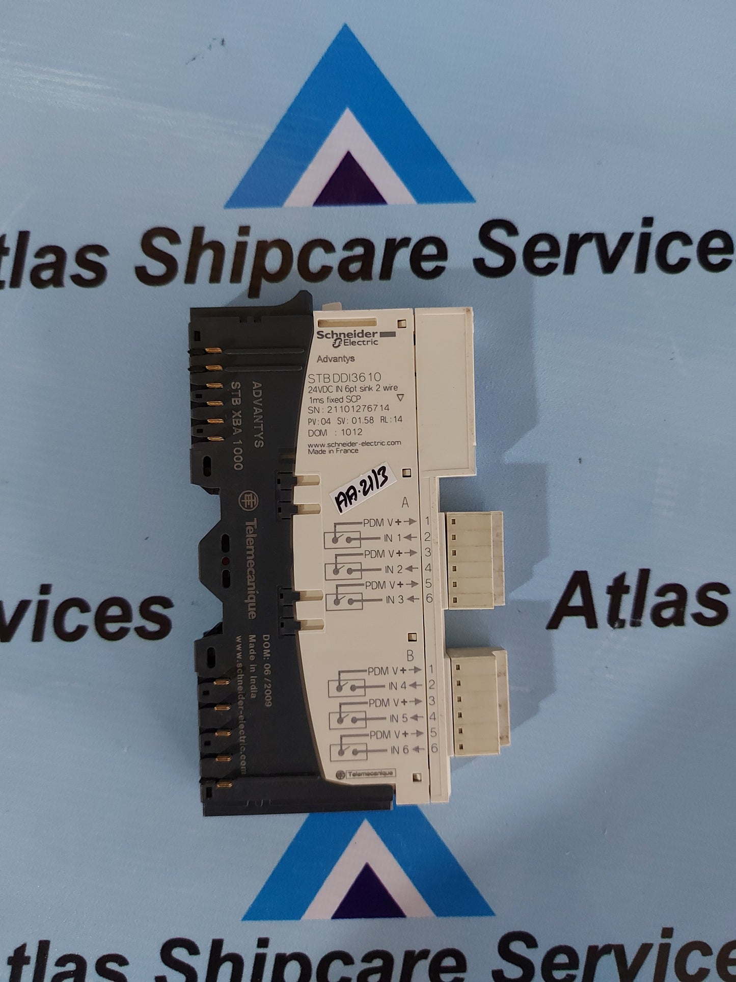 SCHNEIDER STB DDI3610 STANDARD DIGITAL INPUT MODULE