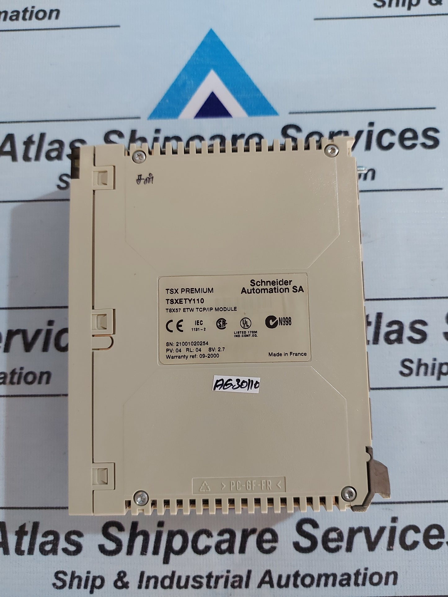 SCHNEIDER TSX PREMIUM TSXETY110 TSX57 ETHERNET TCP/IP MODULE