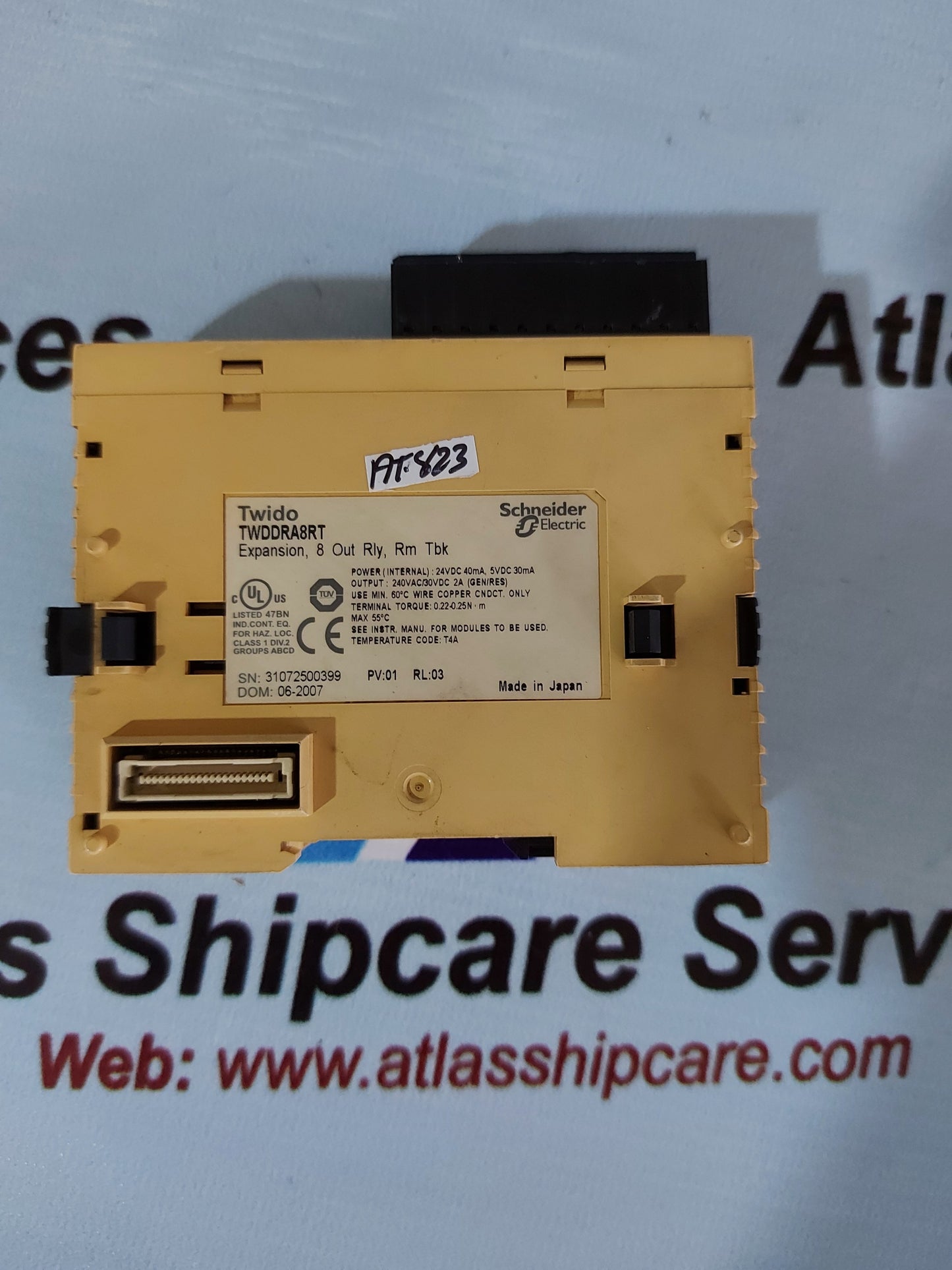 SCHNEIDER TWIDO TWDDRA8RT EXPANSION MODULE