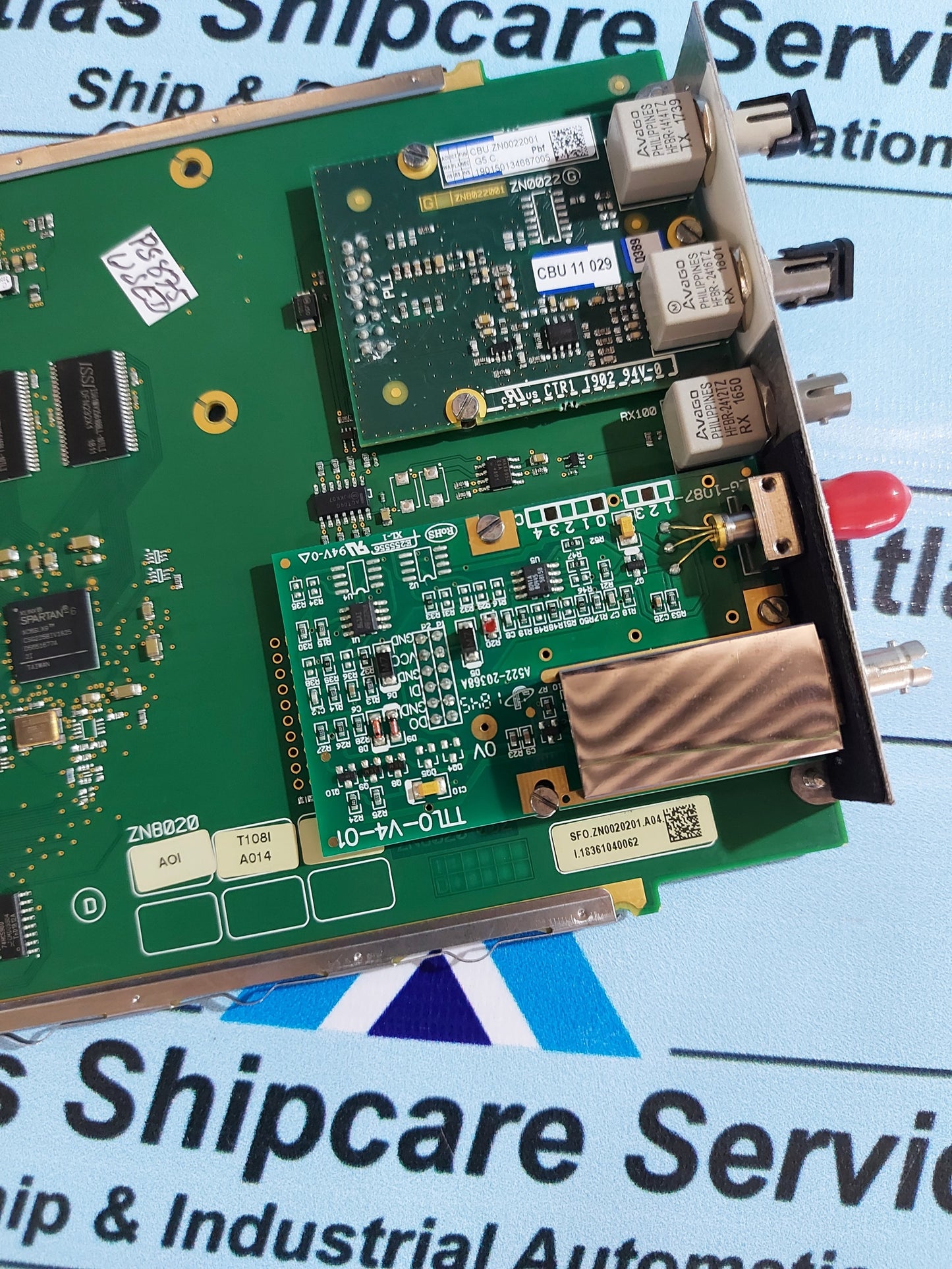SCHNEIDER ZN8020 002 WLD PCB CARD