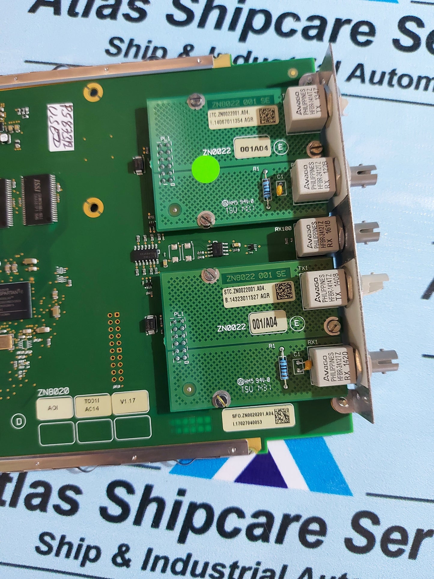 SCHNEIDER ZN8020 002 WLD PCB CARD