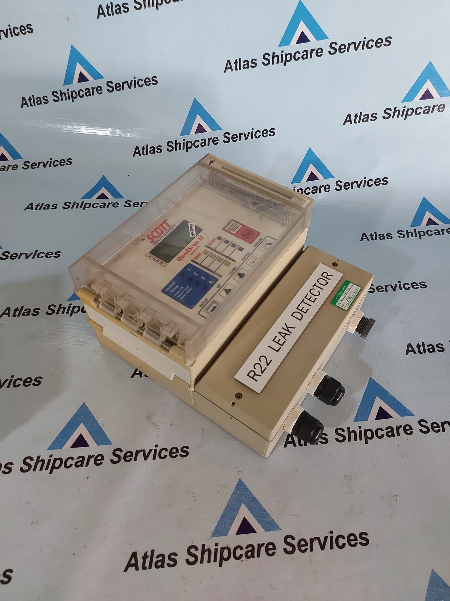 SCOTT QUADSCAN II SERIES 7400 FOUR POINT ANALOG GAS CONTROLLER
