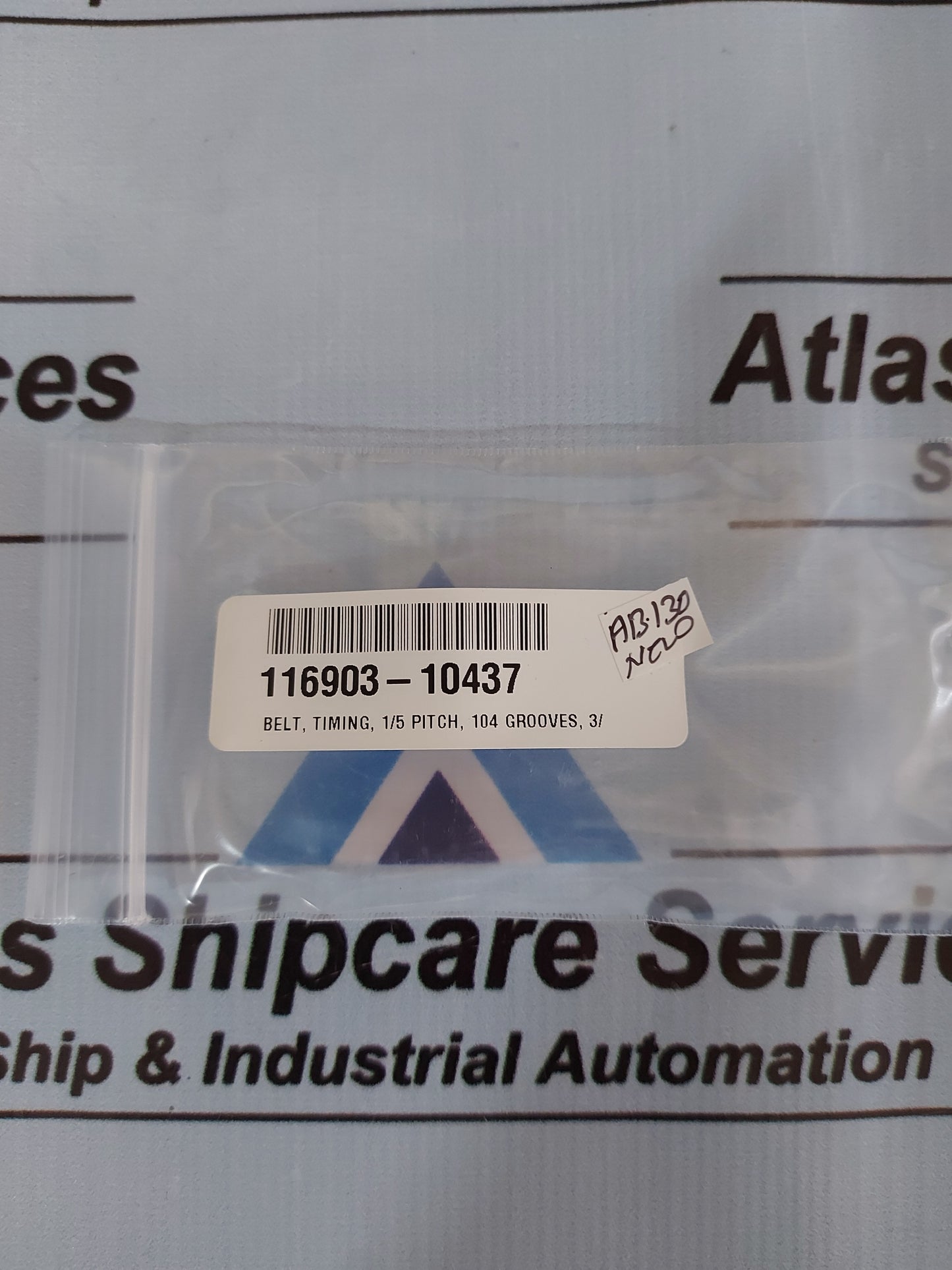 SEA TEL 116903-10437 TIMING BELT