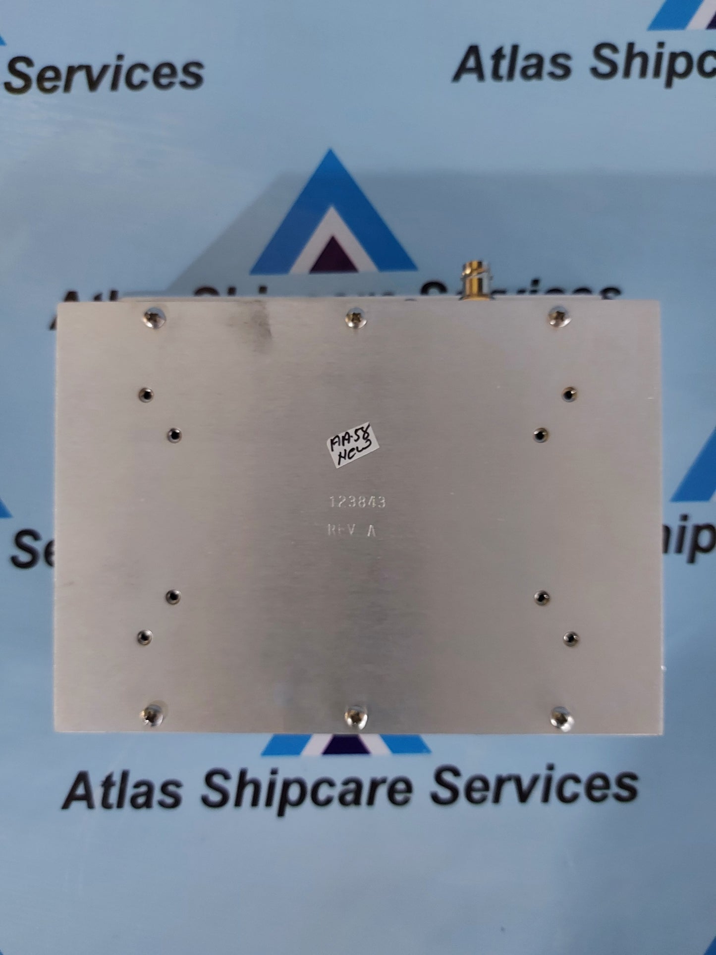 SEA TEL PCB ASS'Y 121171 MOTOR DRIVER BOARD PCU ENCLOSURE 123845-1