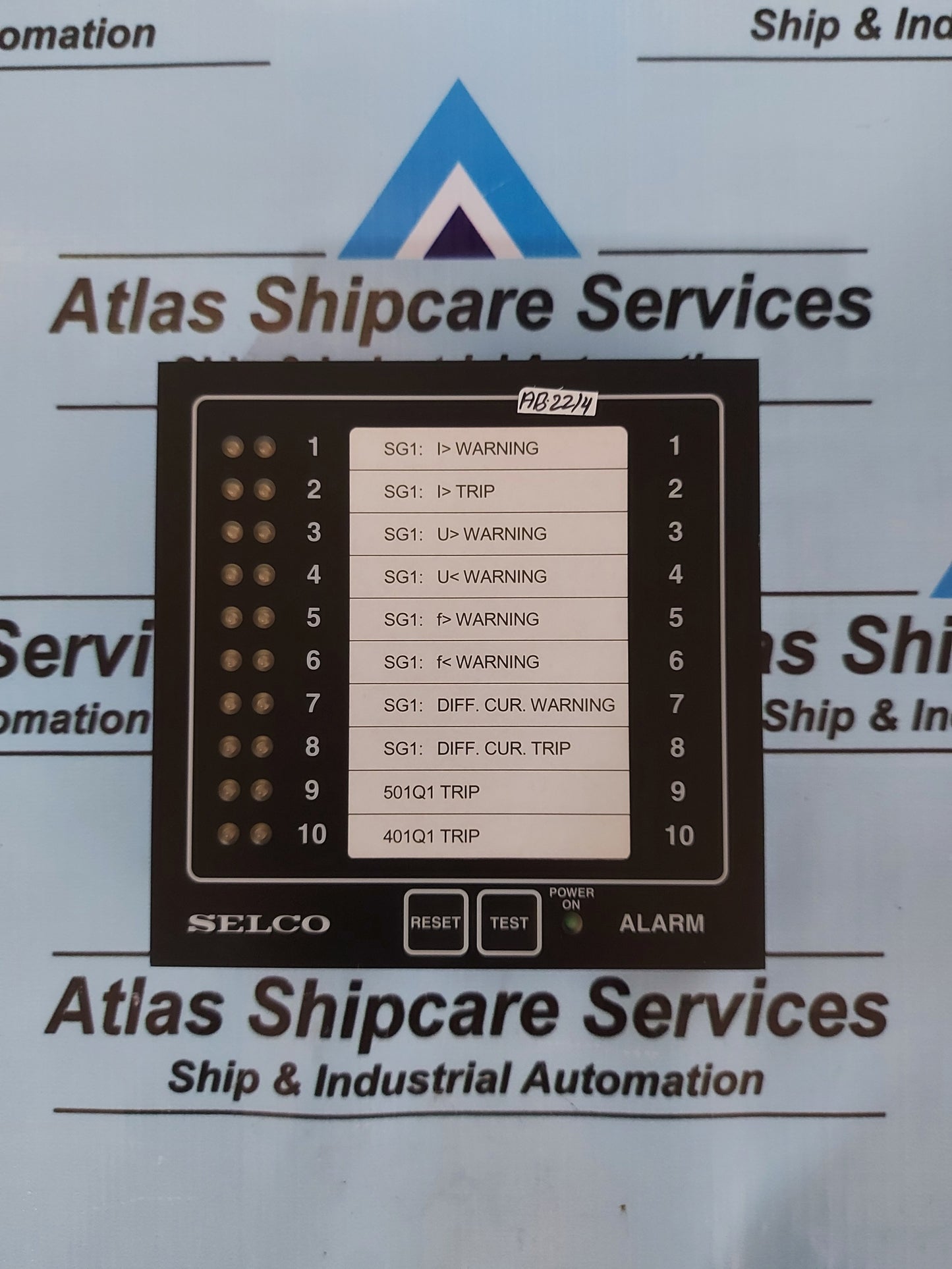 SELCO M1000.0080 ALARM MONITOR