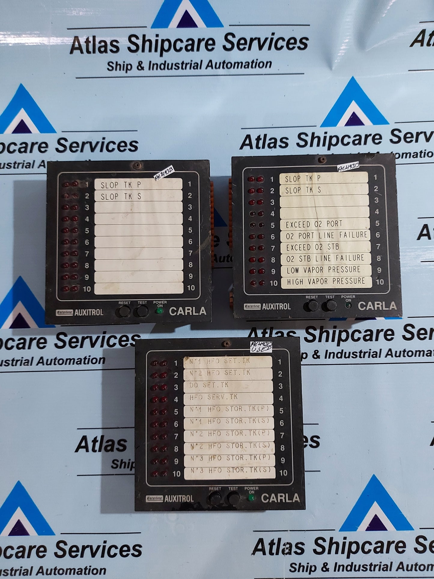 SELCO NWS M1000-24-60B ESTERLINE AUXITROL CARLA ALARM ANNUNCIATOR