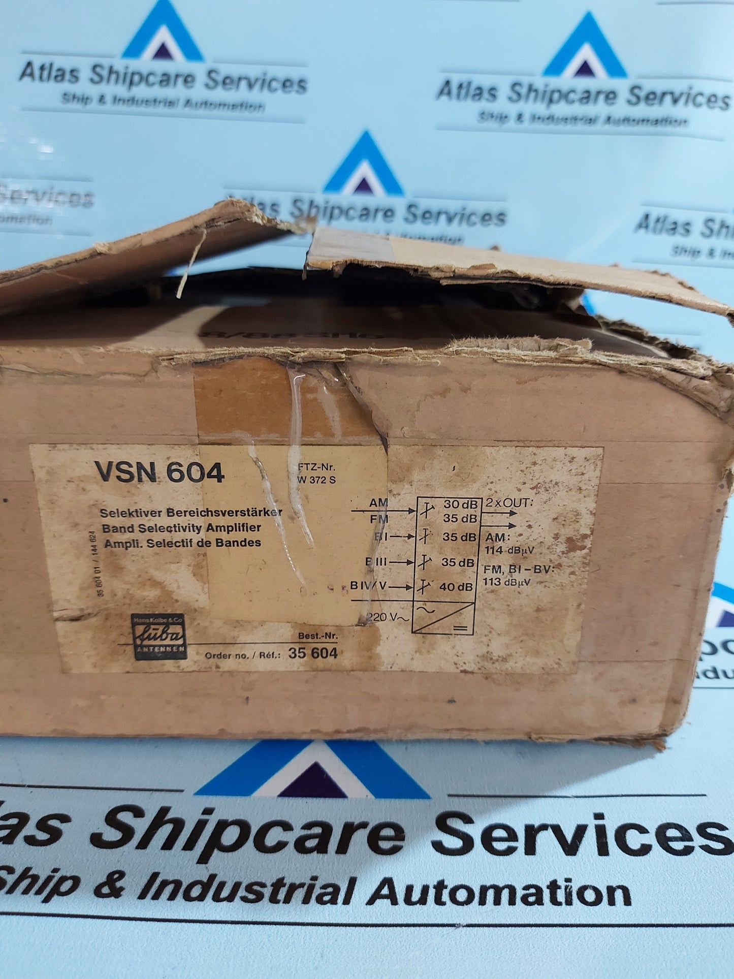 SELEKTIVER MEHRBEREICHS VSN 604 MULTI-BAND AMPLIFIER