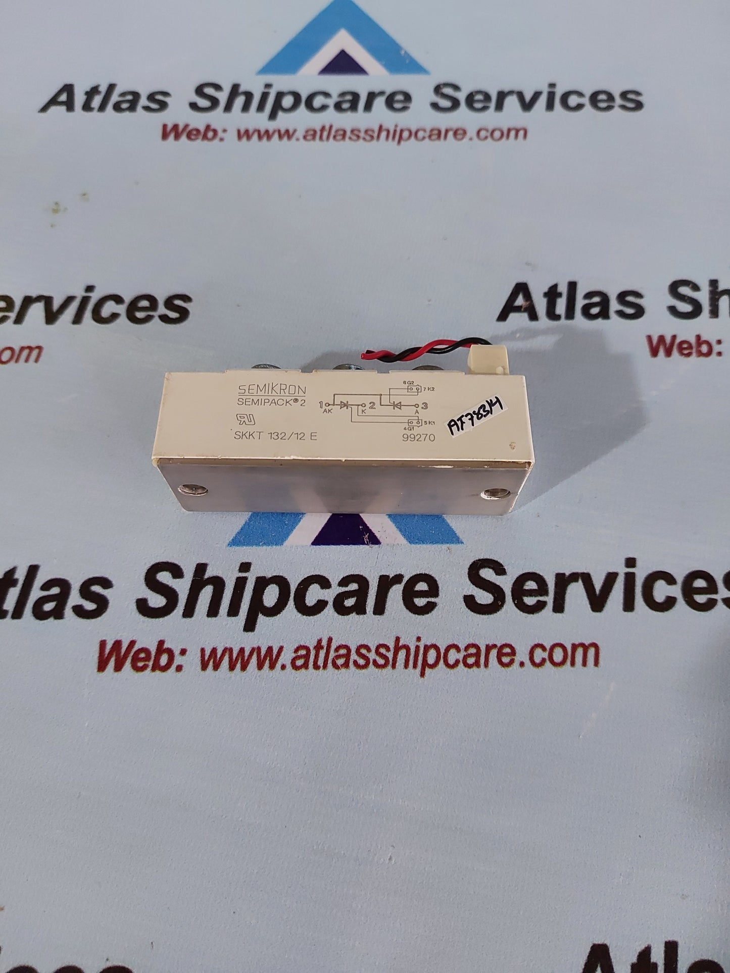 SEMIKRON SKKT 132/12 E DUAL THYRISTOR MODULE