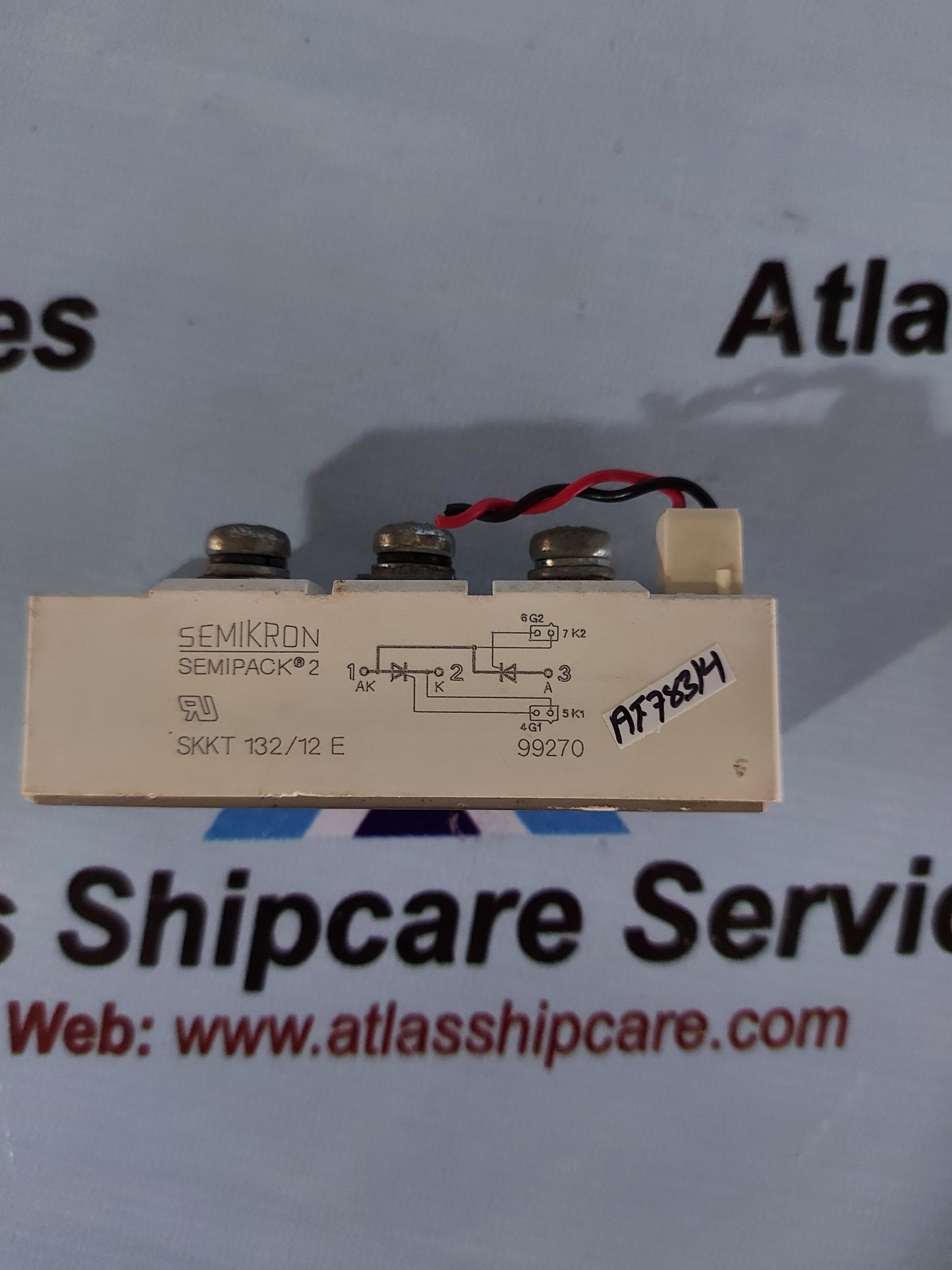 SEMIKRON SKKT 132/12 E DUAL THYRISTOR MODULE
