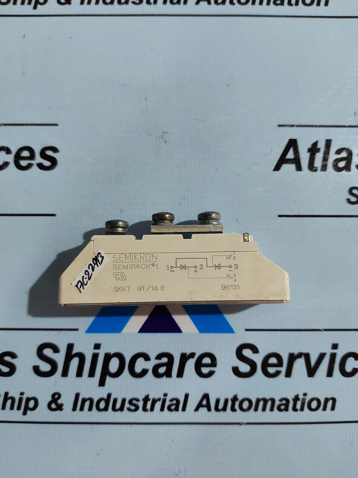 SEMIKRON SKKT 91/14 E SEMIPACK 1 THYRISTOR MODULE
