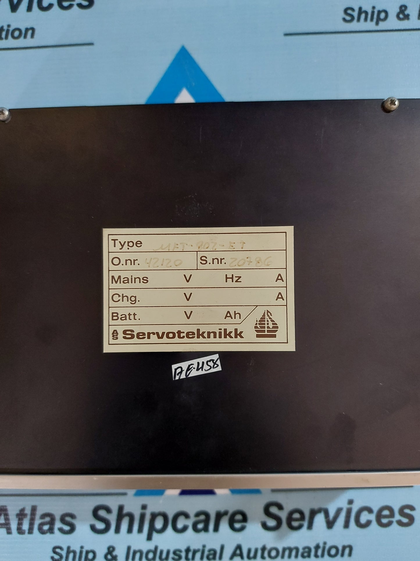 SERVOTEKNIKK MFT-802-E1 REMOTE PANEL