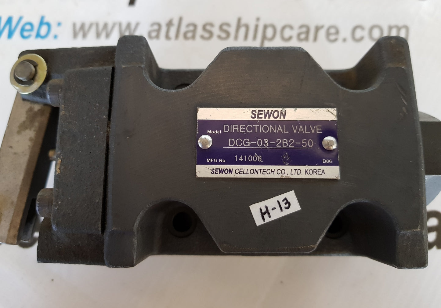 SEWON DCG-03-2B2-50 DIRECTIONAL VALVE
