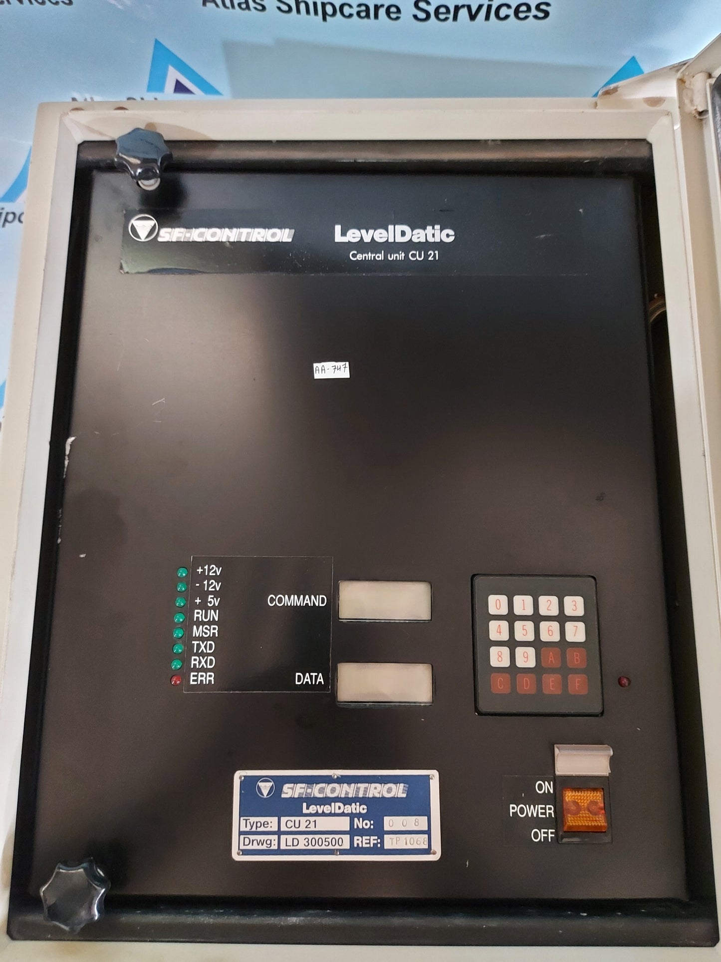 SF-CONTROL LEVELDATIC CENTRAL UNIT CU 21
