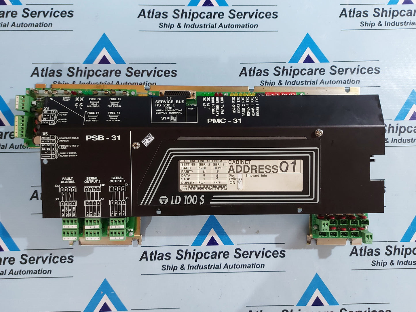 SF CONTROL LEVELDATIC MULTIPOINT TRANSMITTER LD-100S CABINET 01