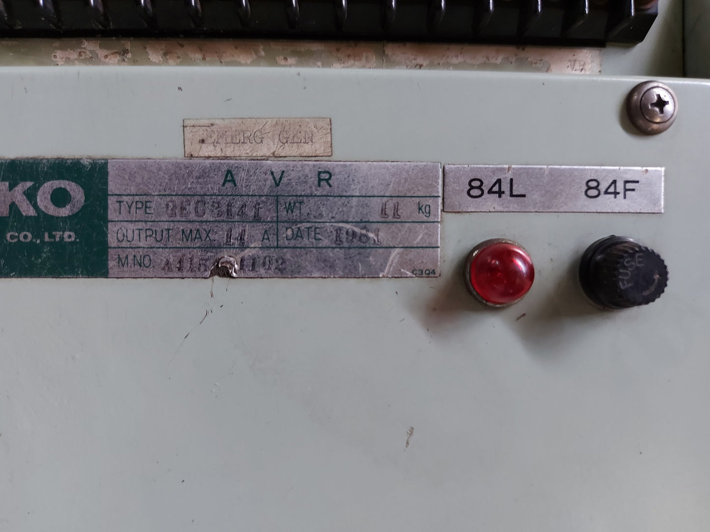 SHINKO GEC-3141 AVR