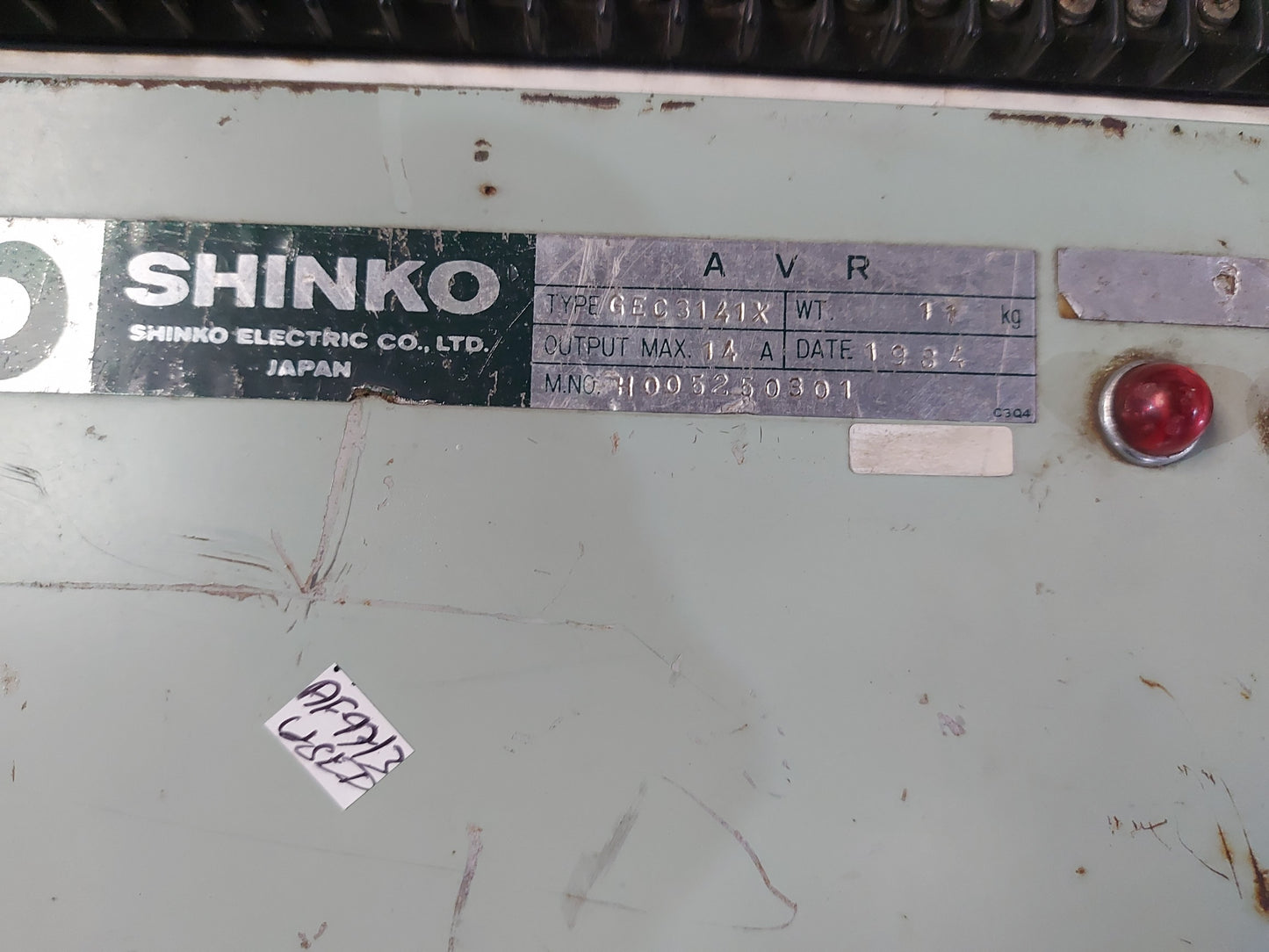 SHINKO GEC-3141X AVR