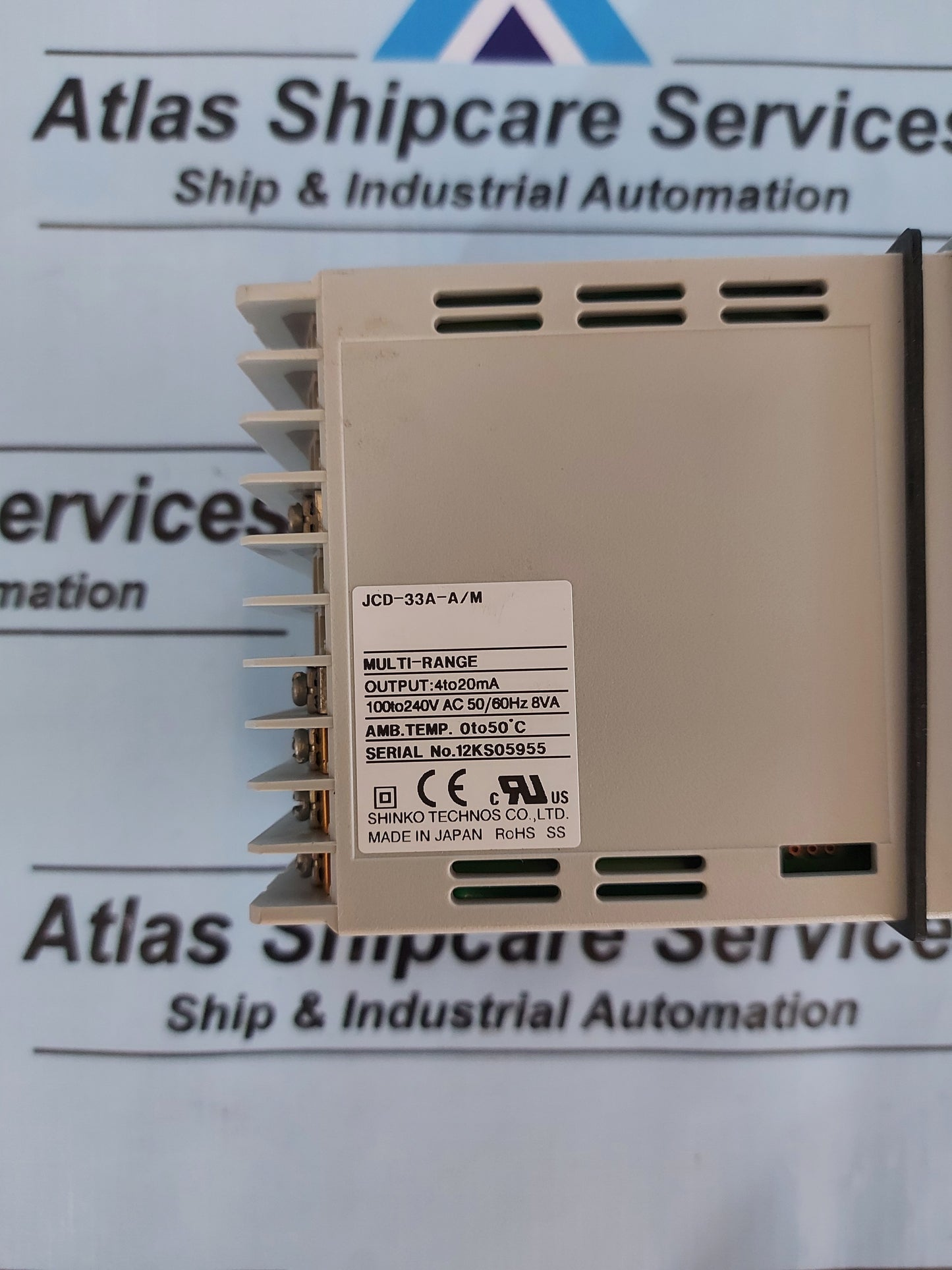 SHINKO JCD-33A-A/M TEMPERATURE CONTROLLER