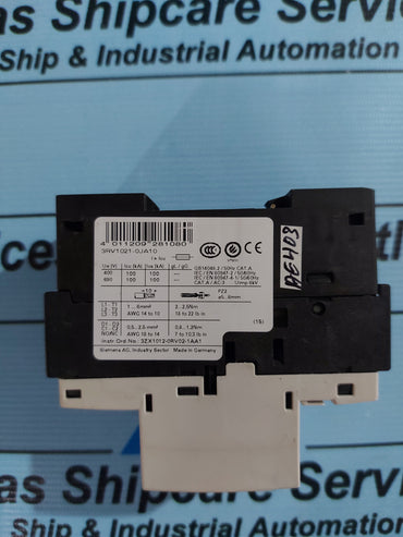 SIEMENS 3RV1021-0JA10 MOTOR STATER PROTECTOR