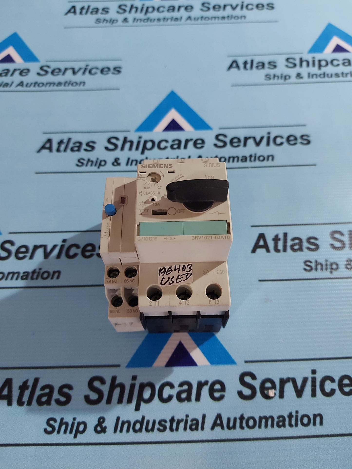 SIEMENS 3RV1021-0JA10 MOTOR STATER PROTECTOR