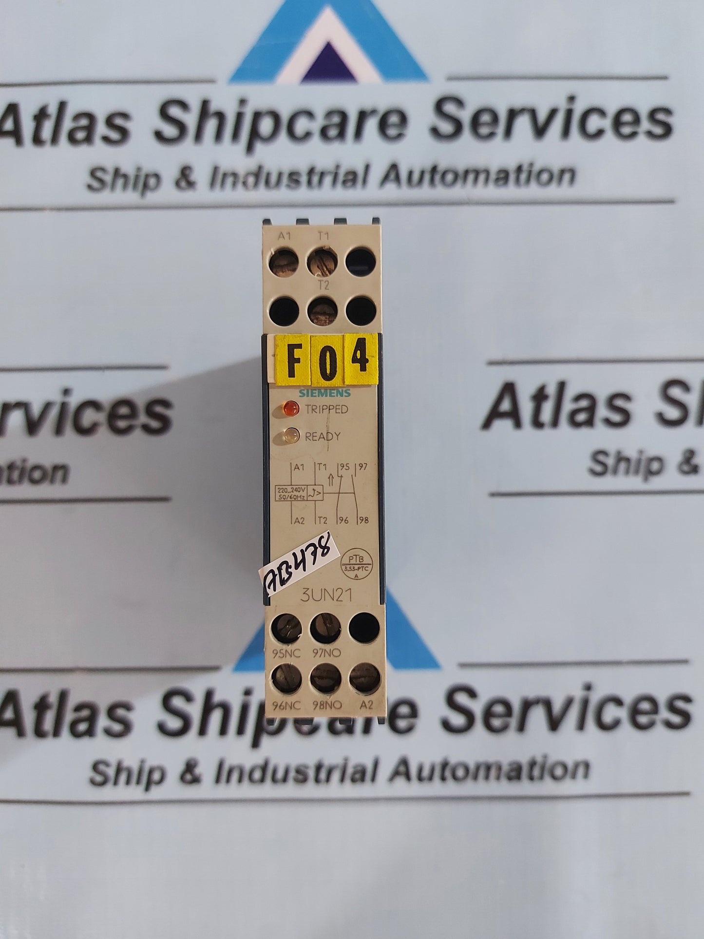 SIEMENS 3UN2100-0AN7 THERMISTOR PROTECTION RELAY