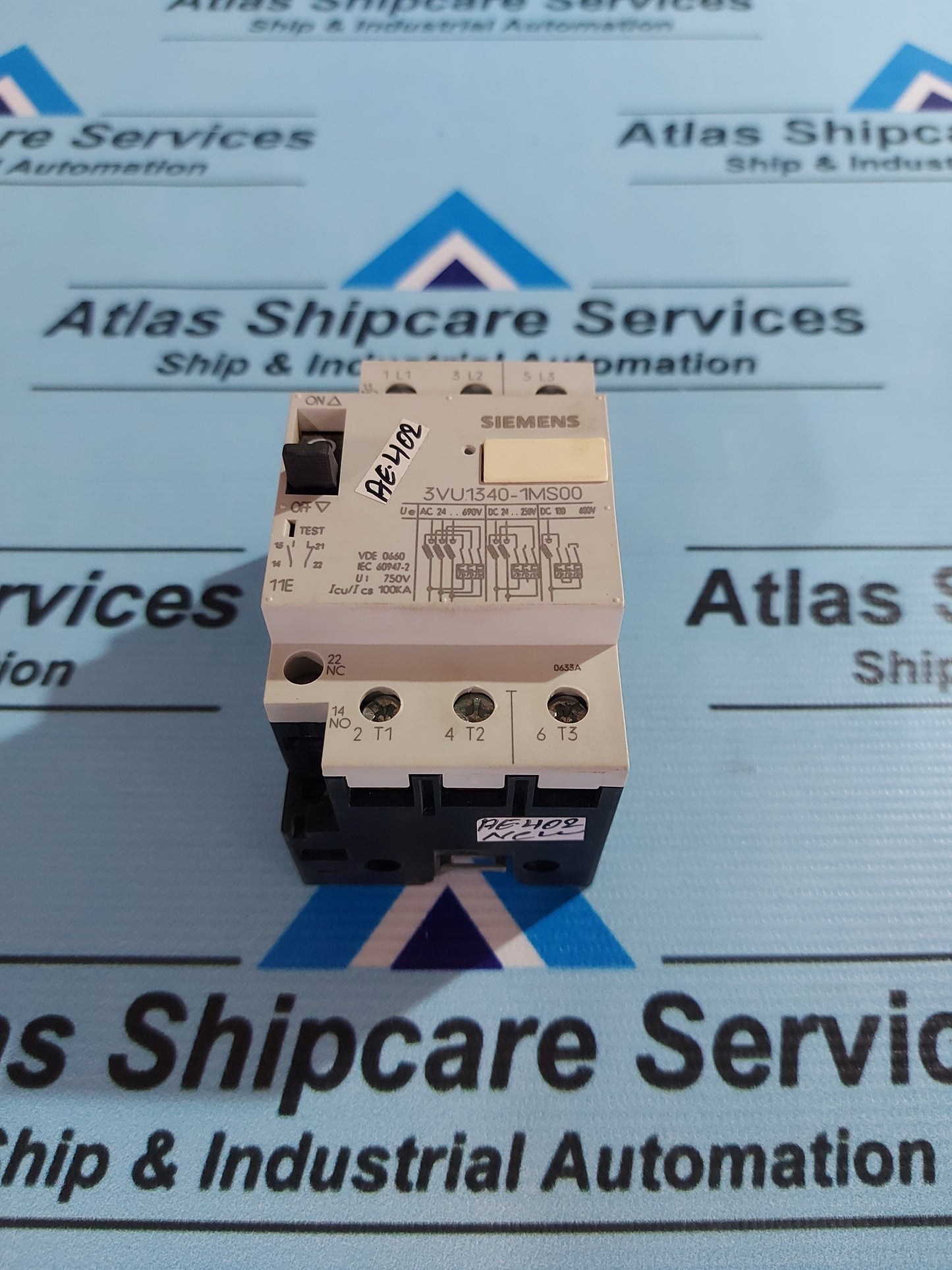 SIEMENS 3VU1340-1MS00 CIRCUIT BRAKER
