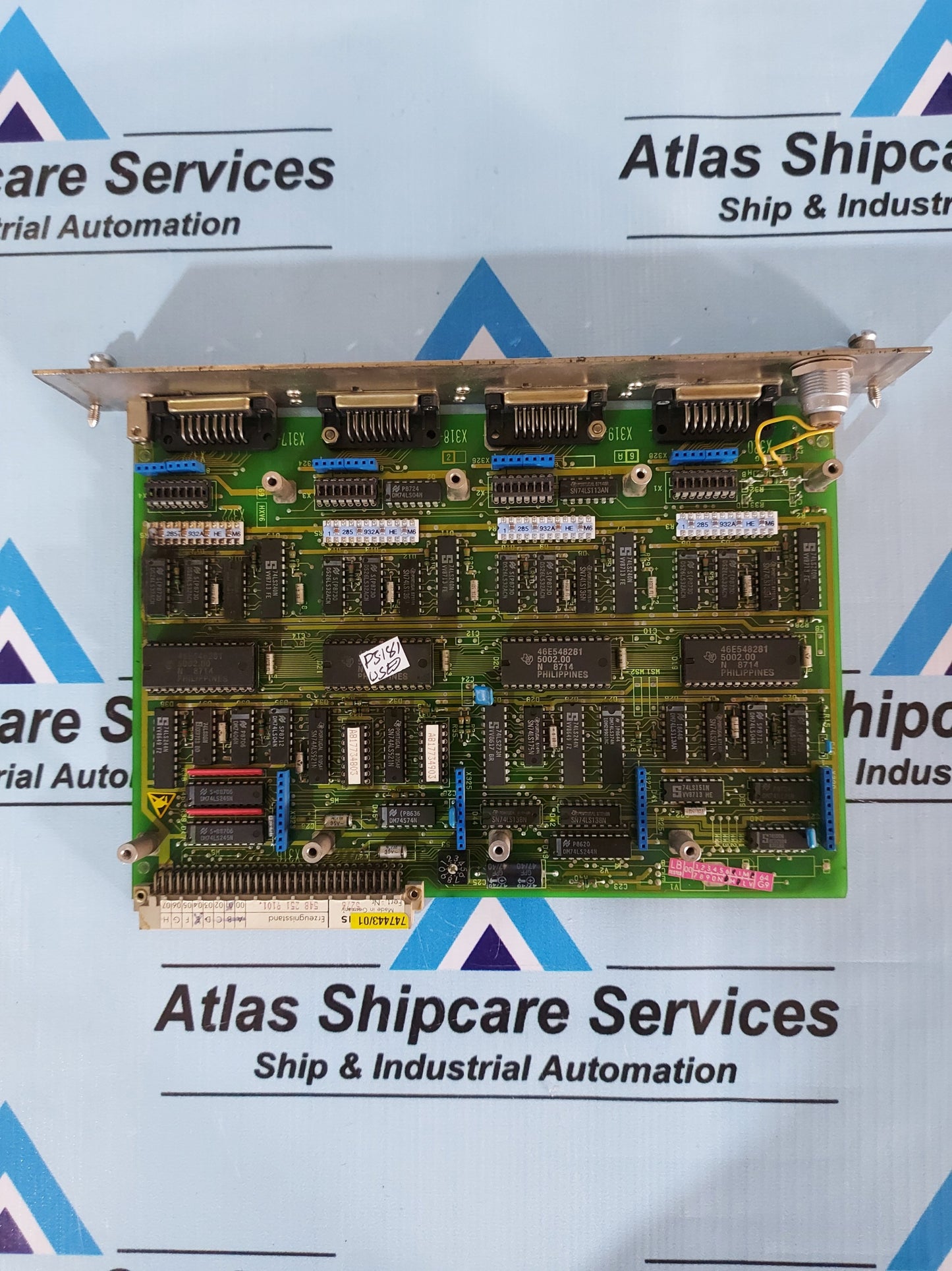 SIEMENS 548 251 9101 4 PORT ENCODER PCB CIRCUIT BOARD