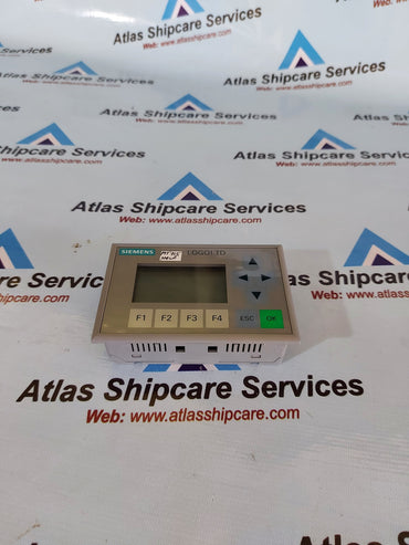 SIEMENS 6ED1 055-4MH00-0BA0 LOGO TD TEXT DISPLAY PANEL