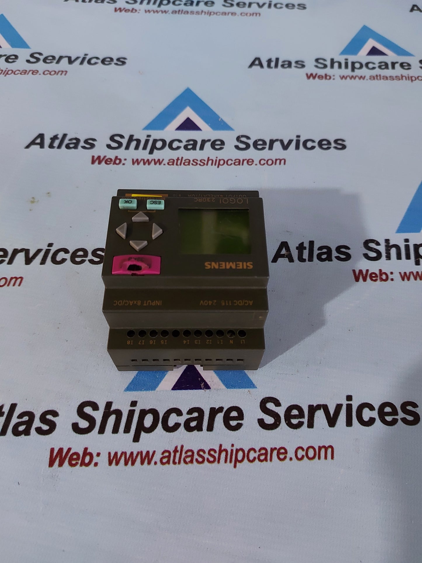 SIEMENS 6ED1052-1FB00-0BA6 LOGOI 230RC CONTROL MODULE