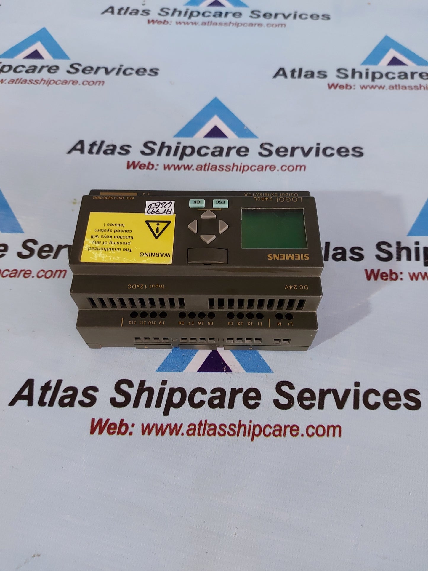 SIEMENS 6ED1053-1HB00-0BA2 LOGOI 24RCL CONTROL MODULE