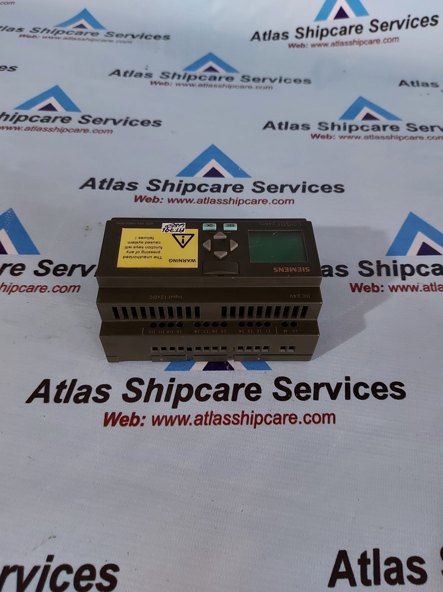 SIEMENS 6ED1053-1HB00-0BA2 LOGOI 24RCL CONTROL MODULE