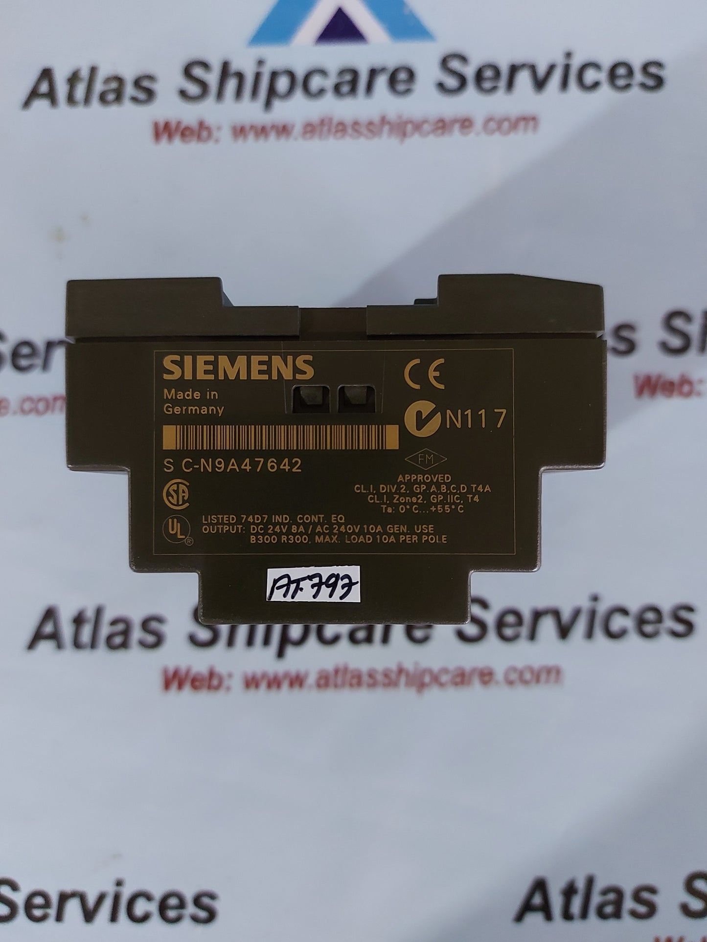 SIEMENS 6ED1053-1HB00-0BA2 LOGOI 24RCL CONTROL MODULE